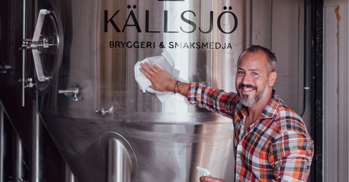 Från mejeri till bryggeri: Källsjö Bryggeri bygger hållbart, från flöden till smaker