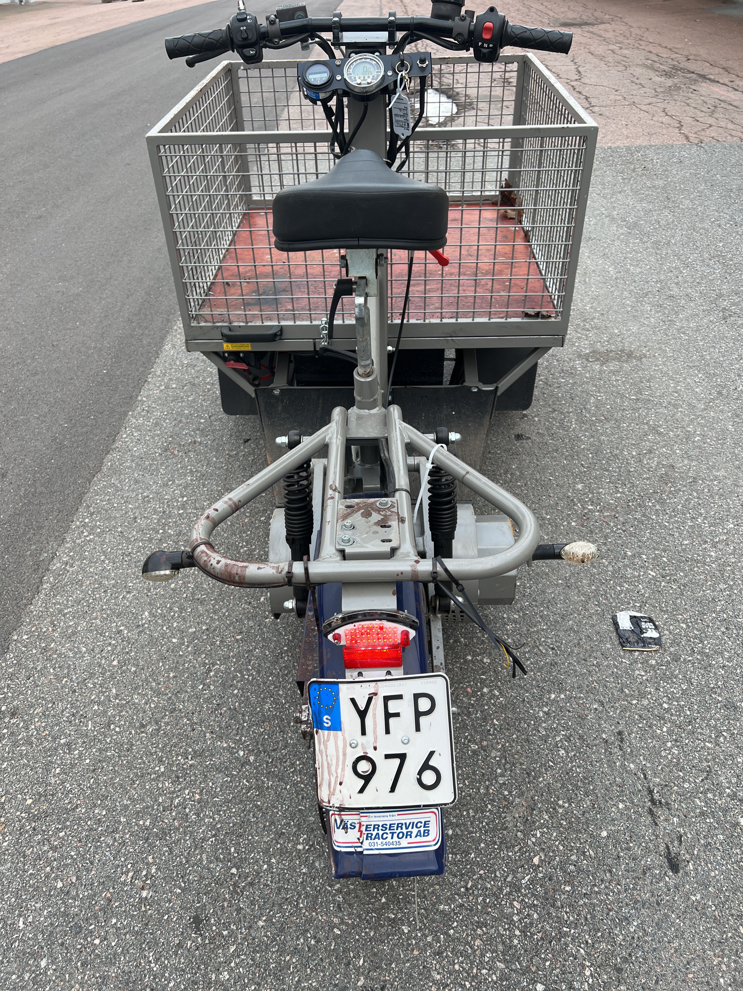 Electric flat moped Norsjö Carrier -2017 - PS Auction - We value the ...