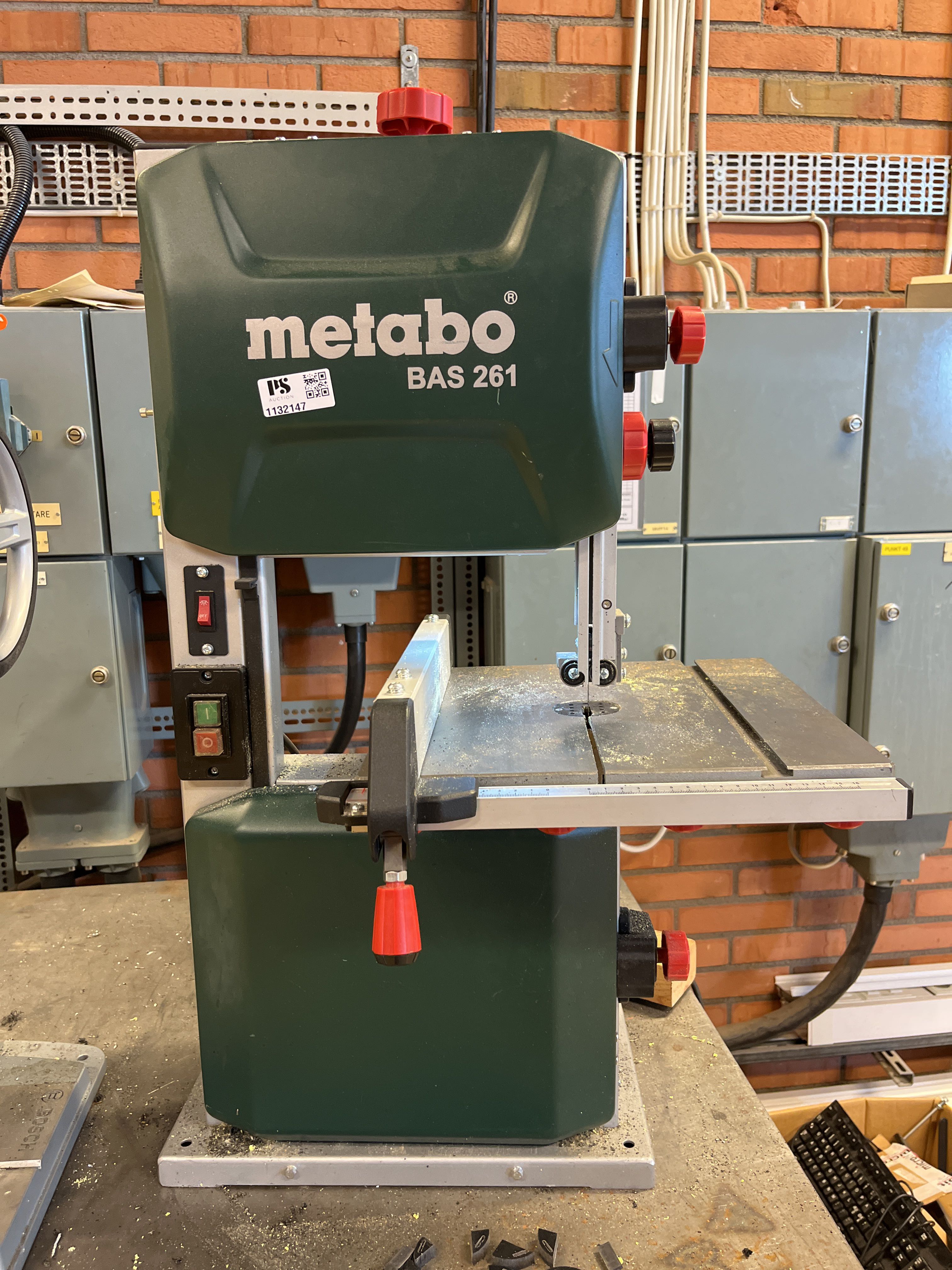 Band saw Metabo BAS 261 Precision PS Auction We value the future Largest in net auctions
