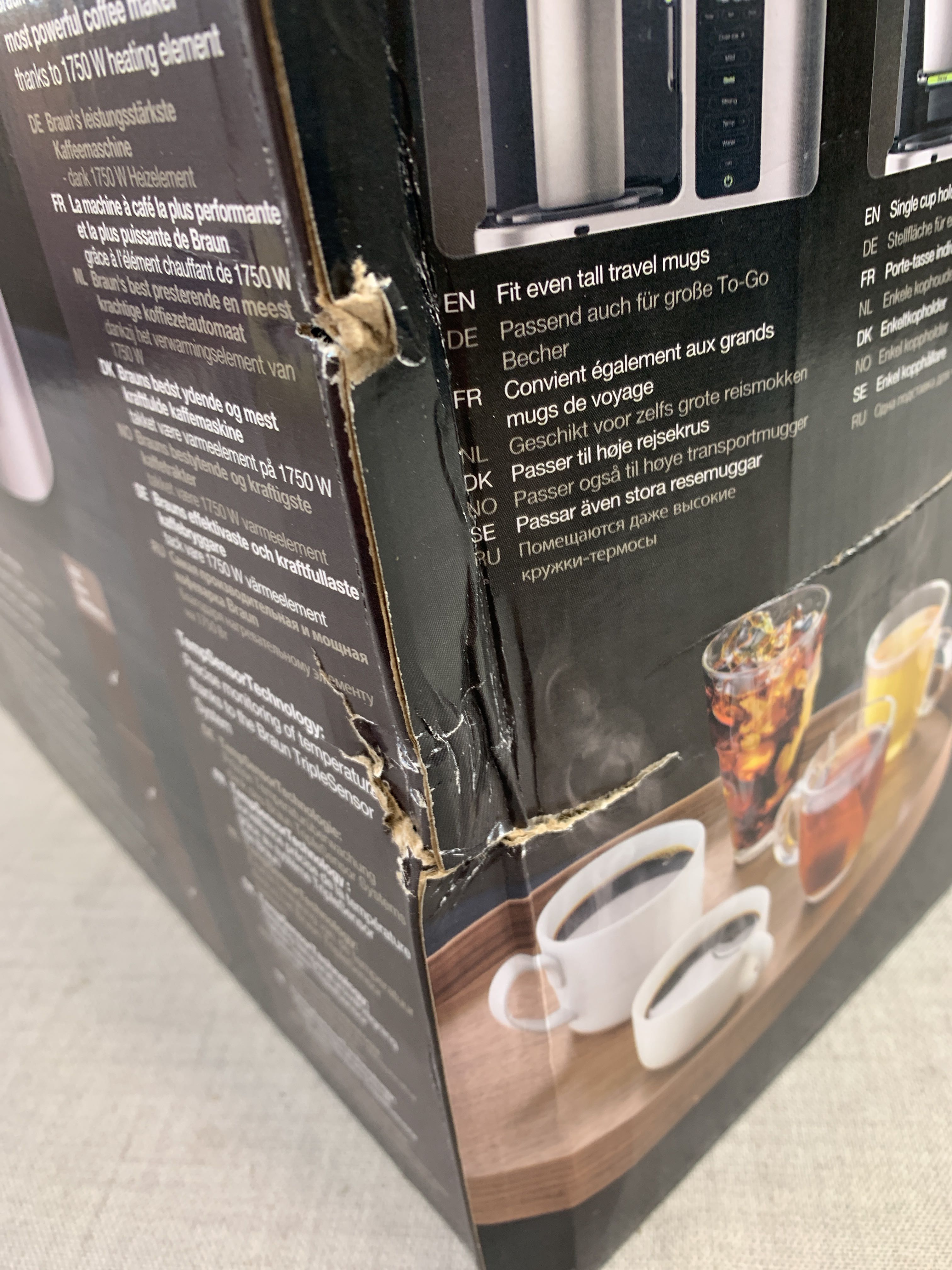 Coffee maker Braun MultiServe Coffee Machine + Hot Water KF9170SI PS