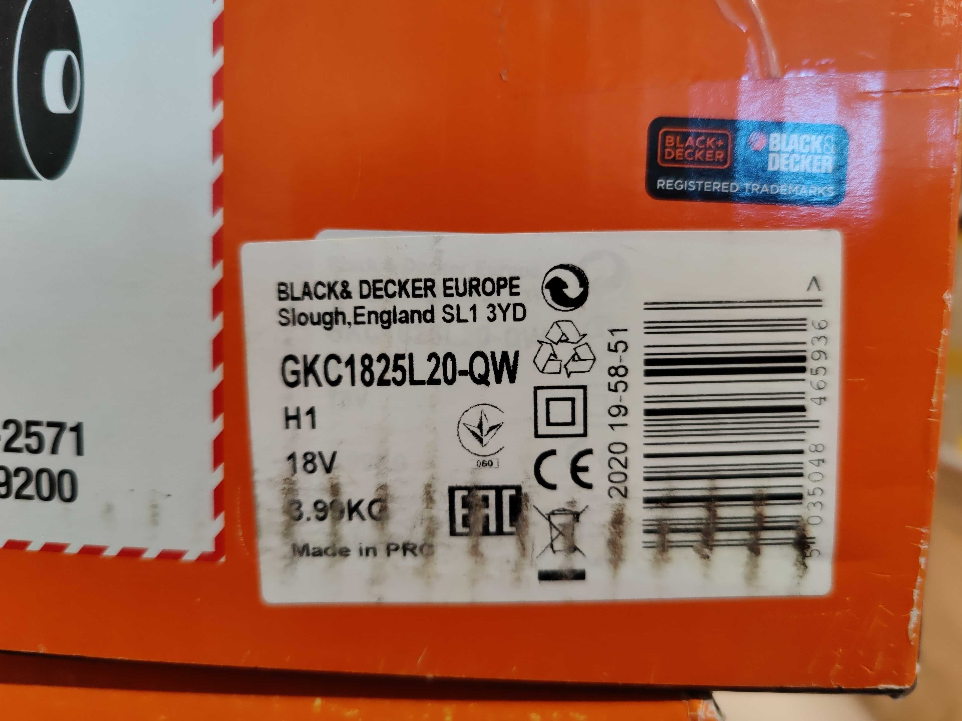 Motorsåg Black & Decker GKC1825L20-QW 18V - Auktioner online ...