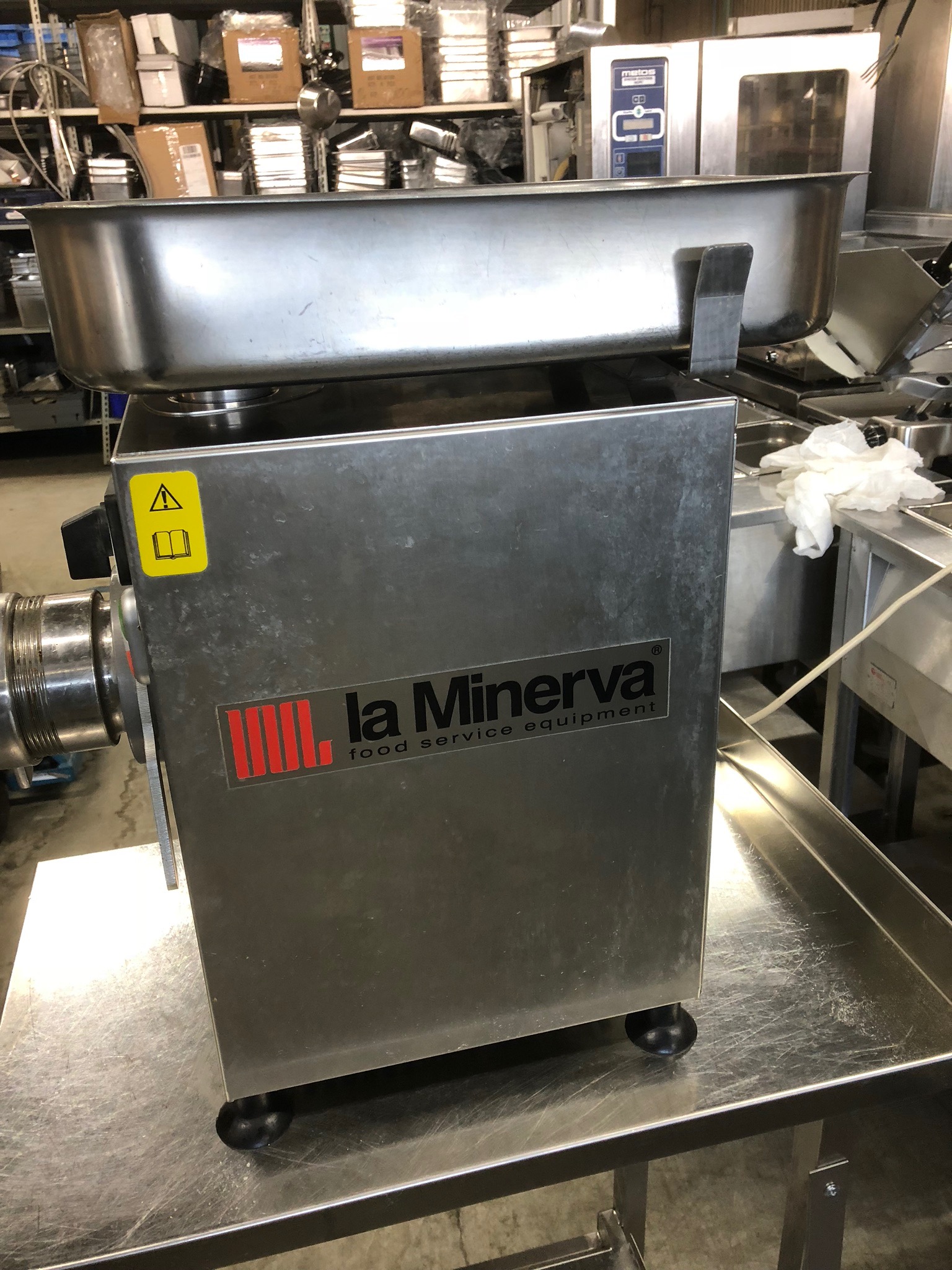 Meat grinder CE 22 from Minerva S5 kids system. PS Auction We value