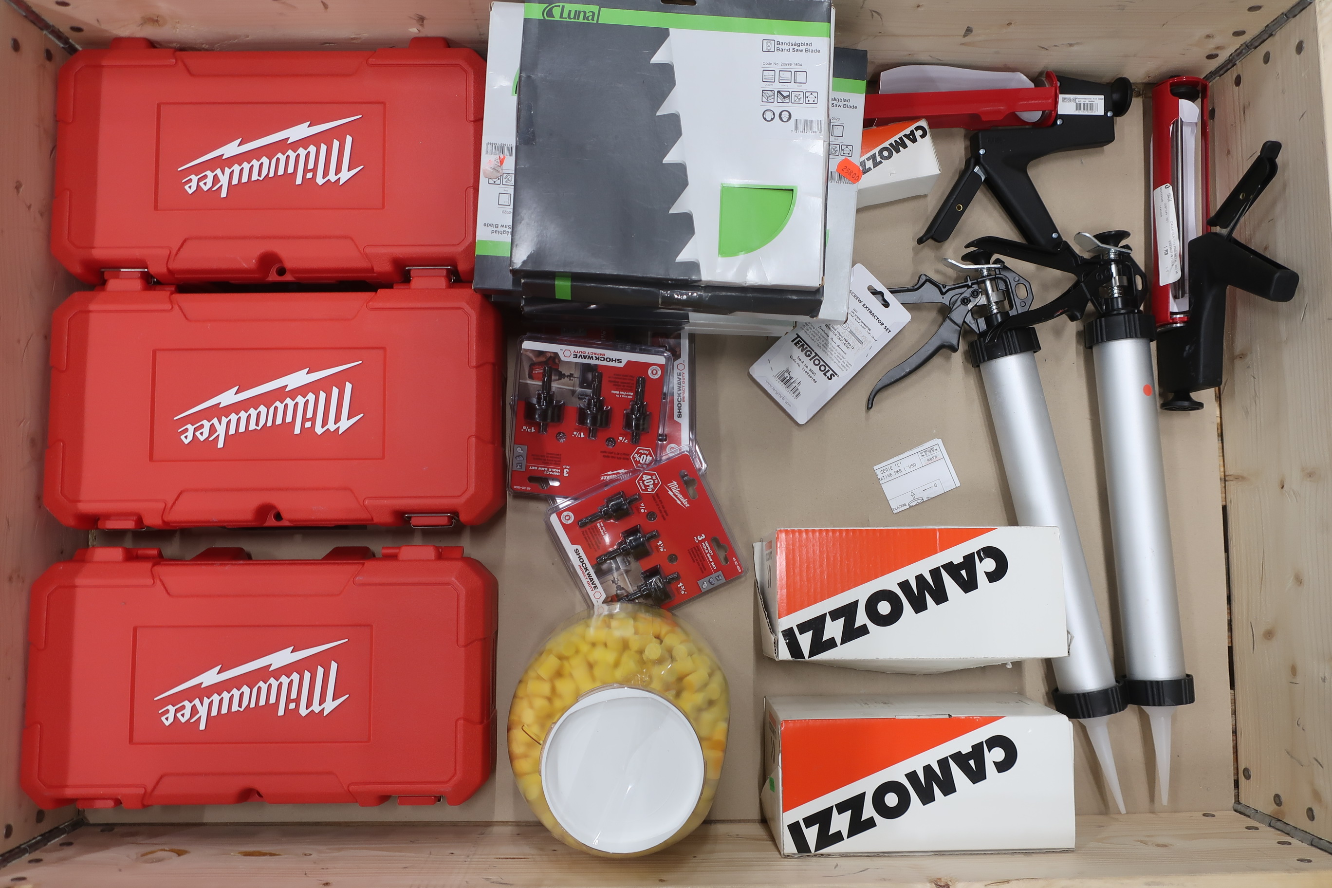 Verktygssortiment Milwaukee, Luna Auktioner online Nätauktioner