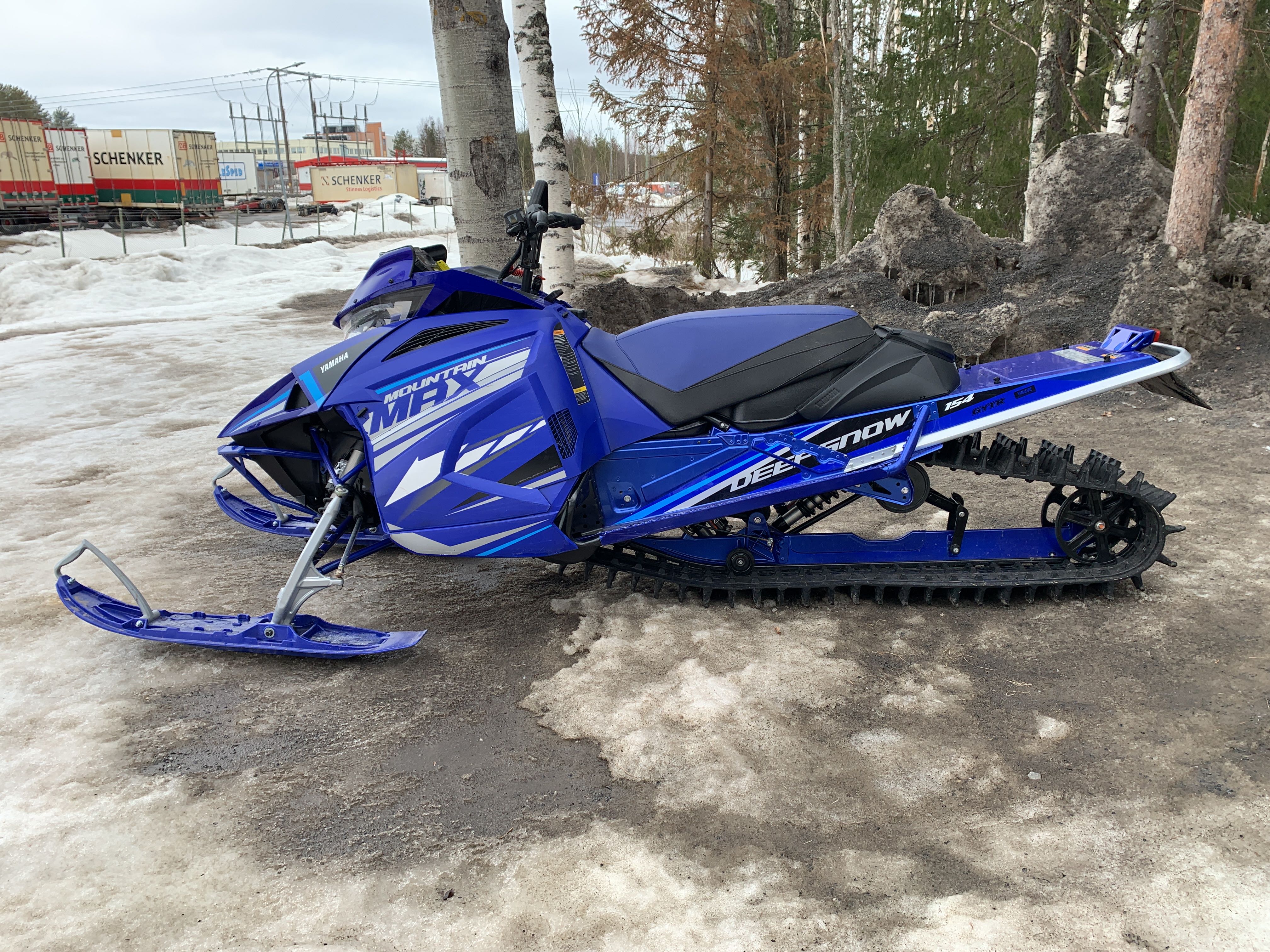 Snowmobile Yamaha Mountain Max 800 154 -2021 - PS Auction - We