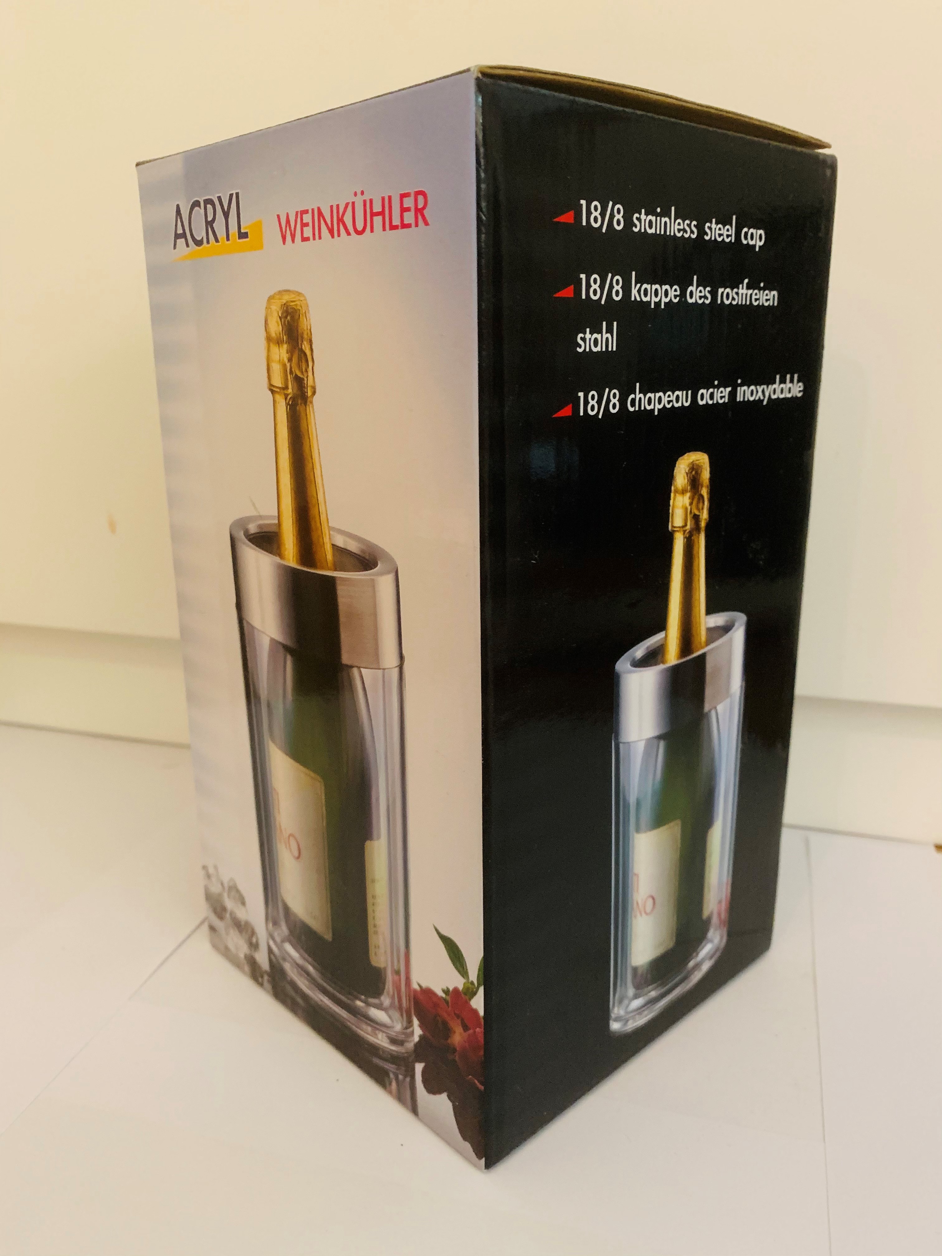 Lot of wine cooler Acrylic Plastic Wine Cooler, 120 pcs PS Auction