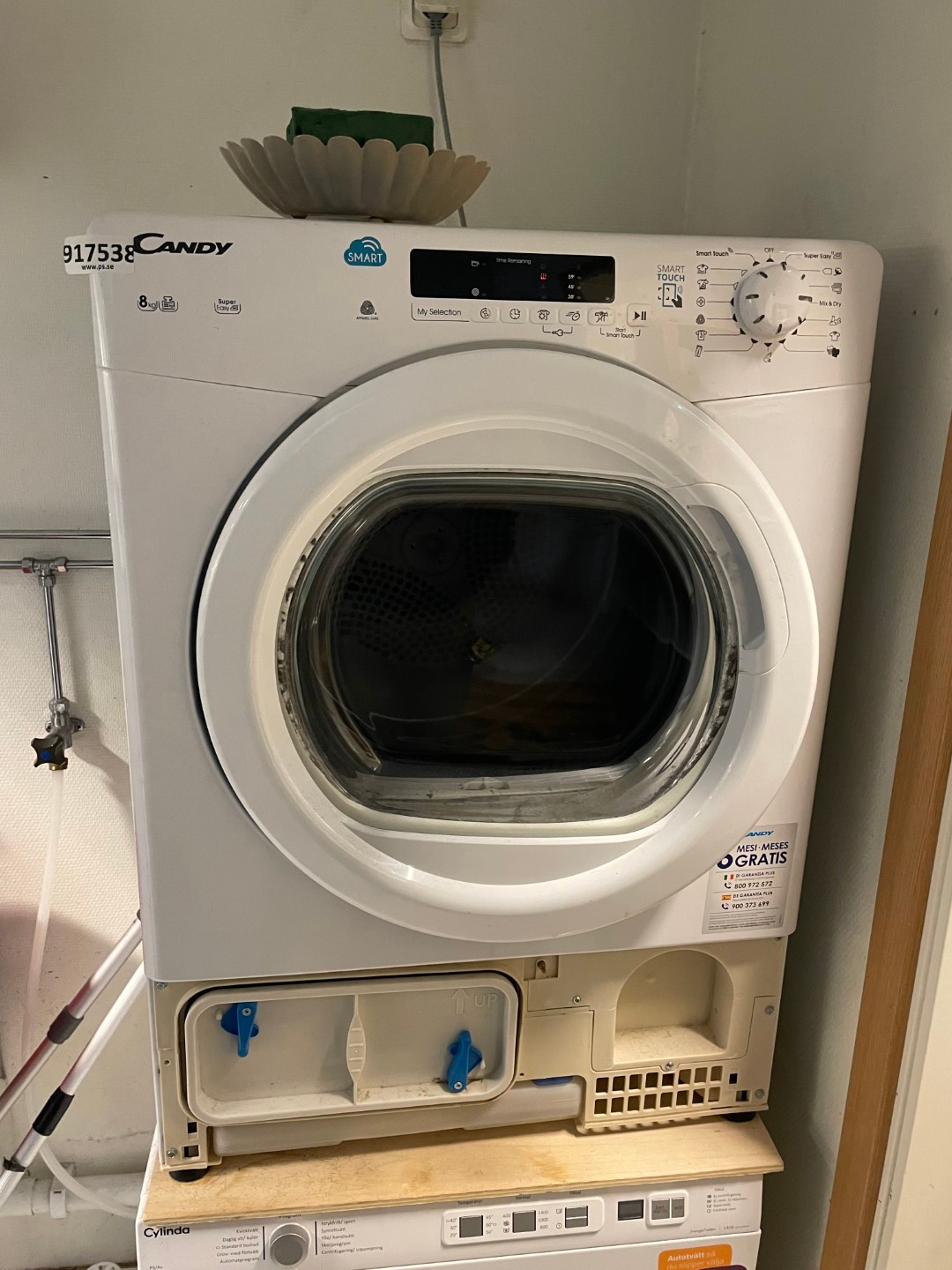 Washing machine and tumble dryer Candy/Cylinda PS Auction We value