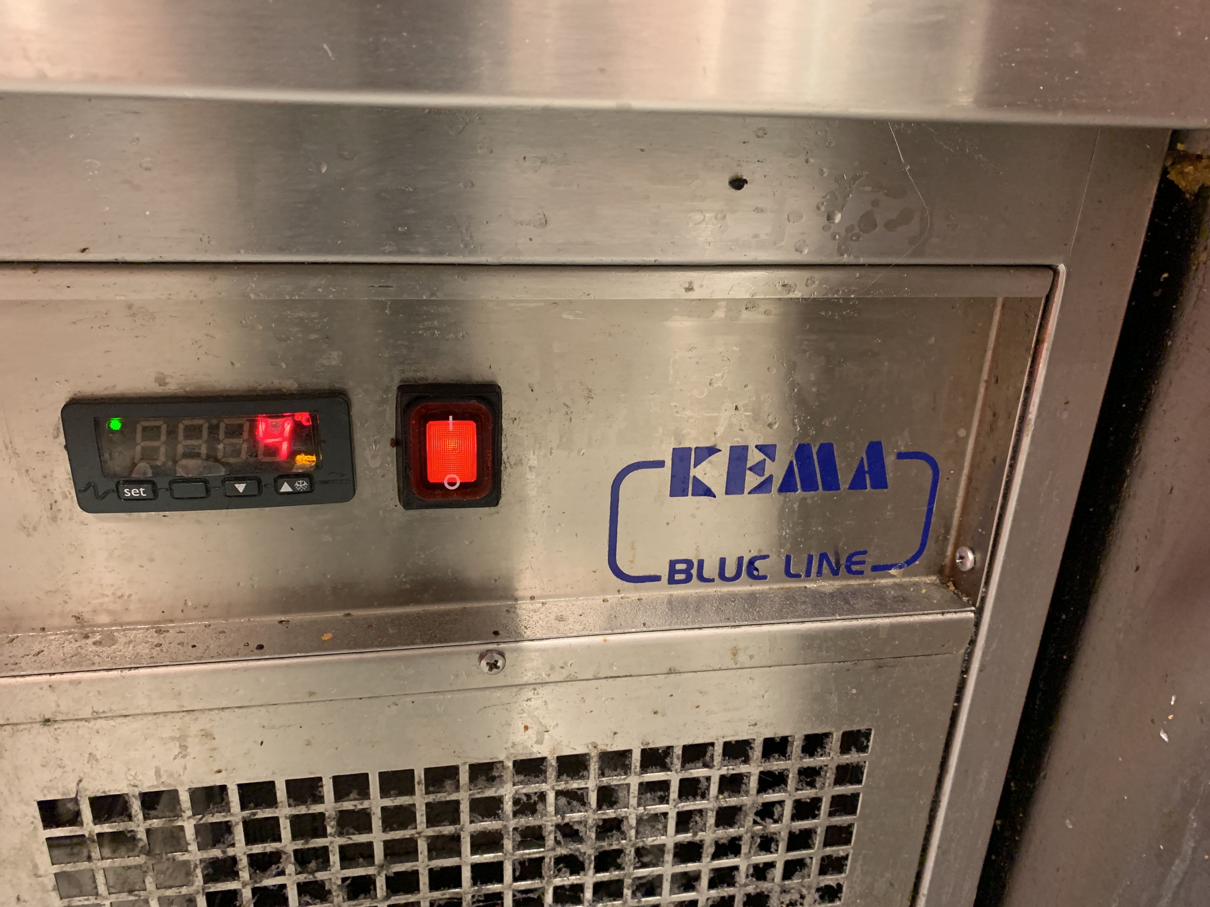Grill cooler with eight drawers Kema Blue Line - PS Auction - We value ...