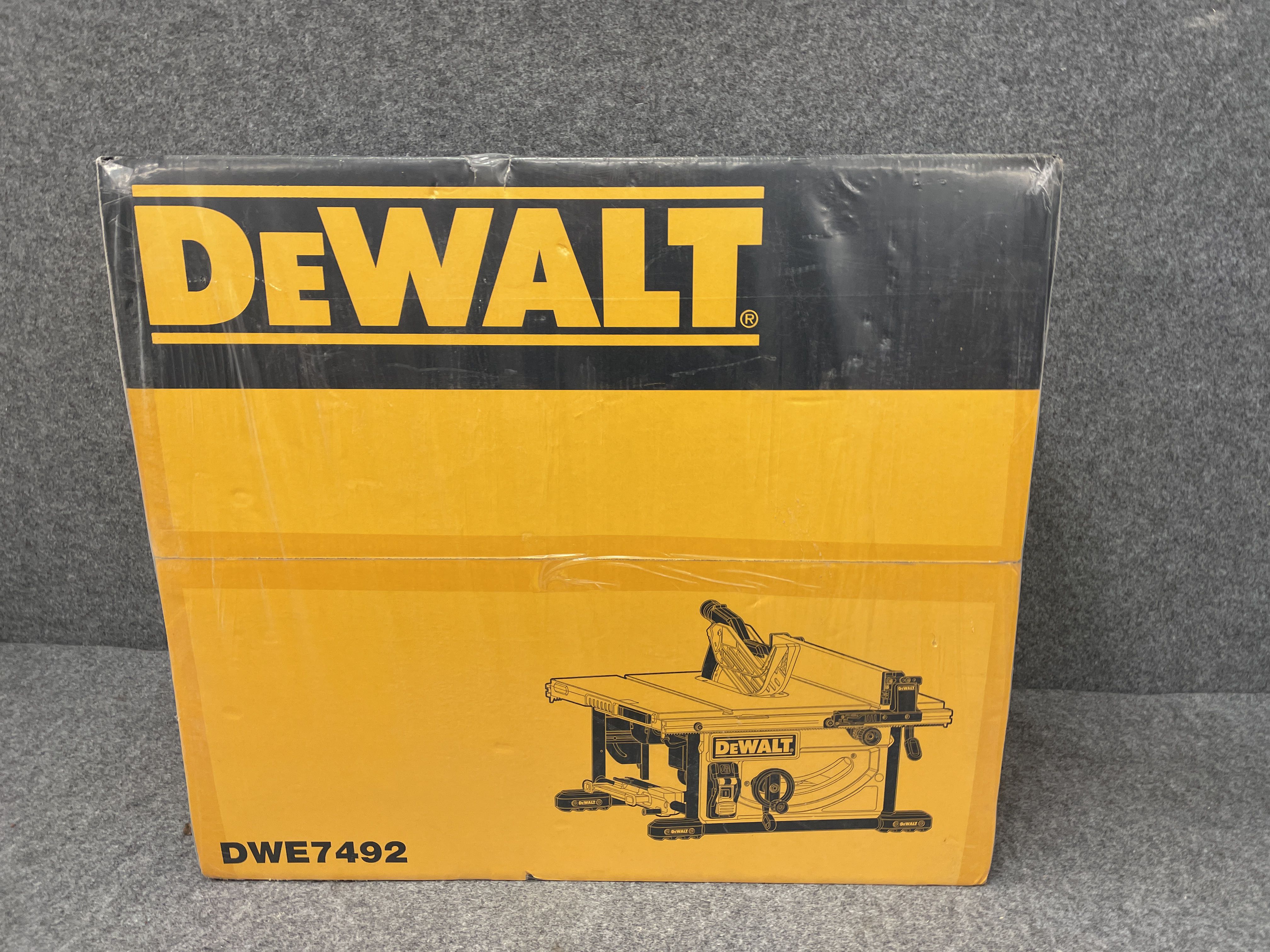 Dewalt bordssåg DWE7492 - Auktioner online - Nätauktioner ...
