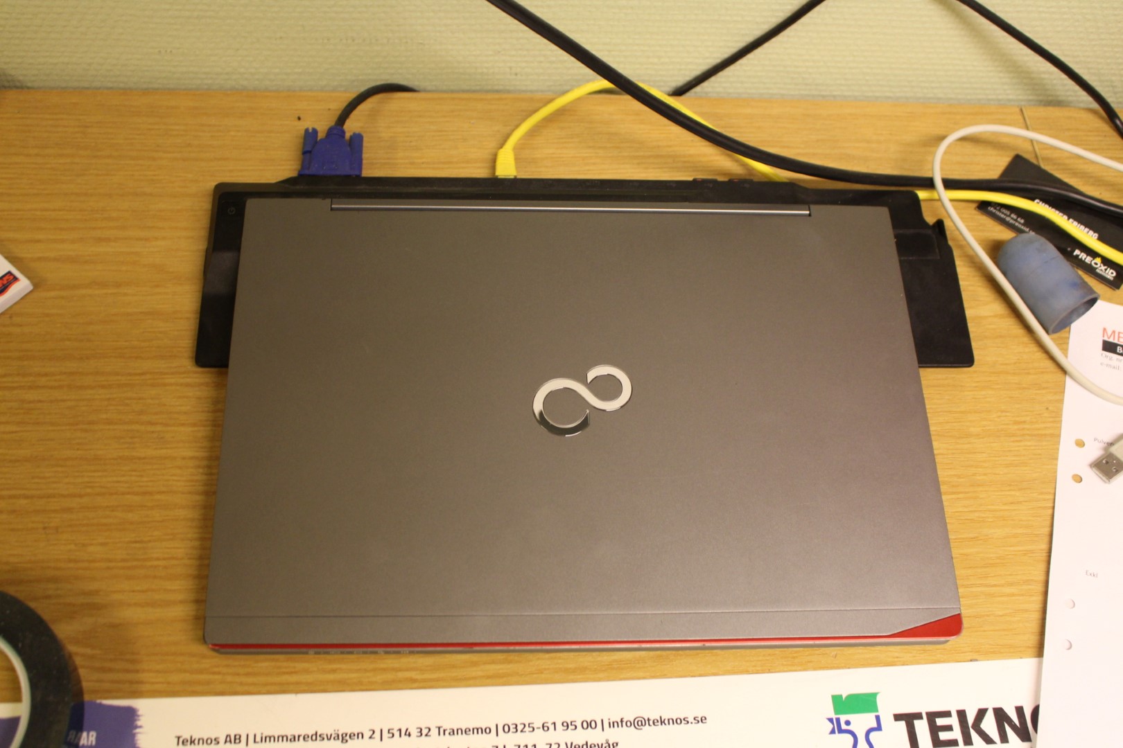 L27 Fujitsu U745/K FMVU2004 Core i5 5300U BIOSロック Laptop Fujitsu Lifebook, U745, screen, printer, office chair - PS