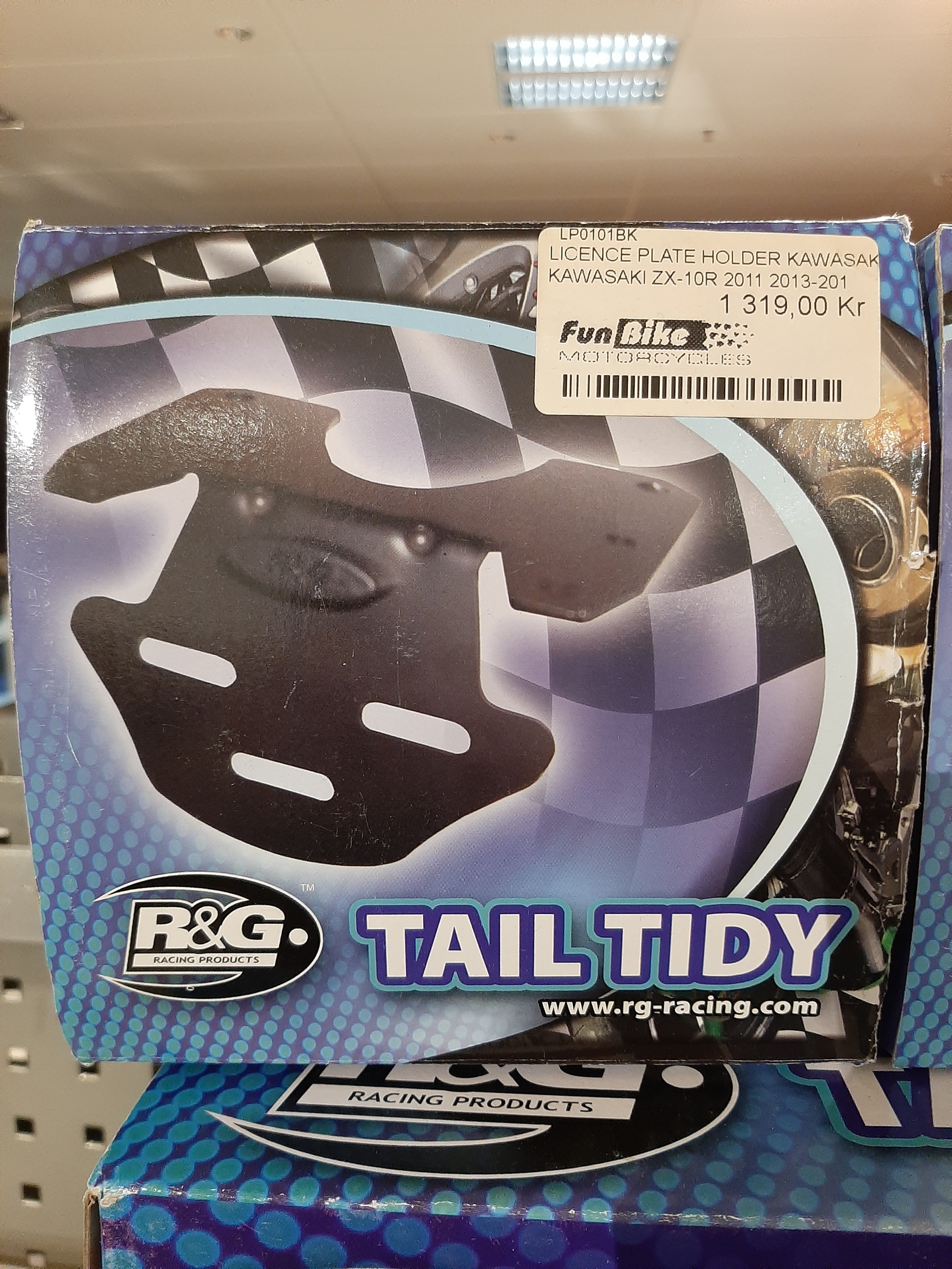 License plate holder for Kawasaki (tail tidy) - R&G - PS Auction