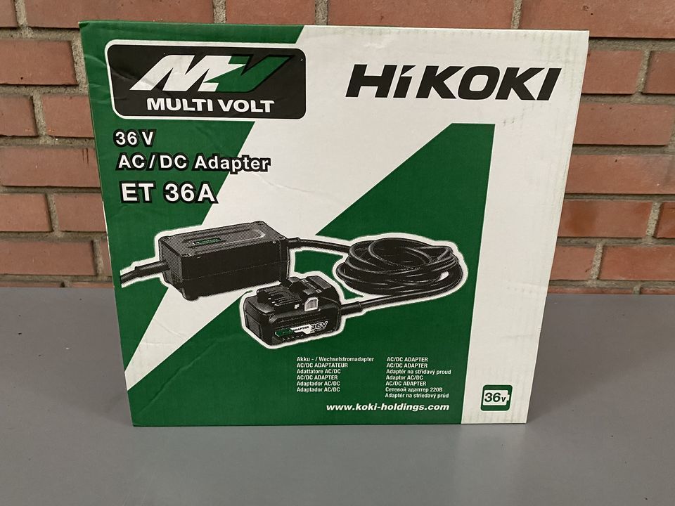 Mains adapter Hikoki Mains adapter ET36A MV 36V - PS Auction