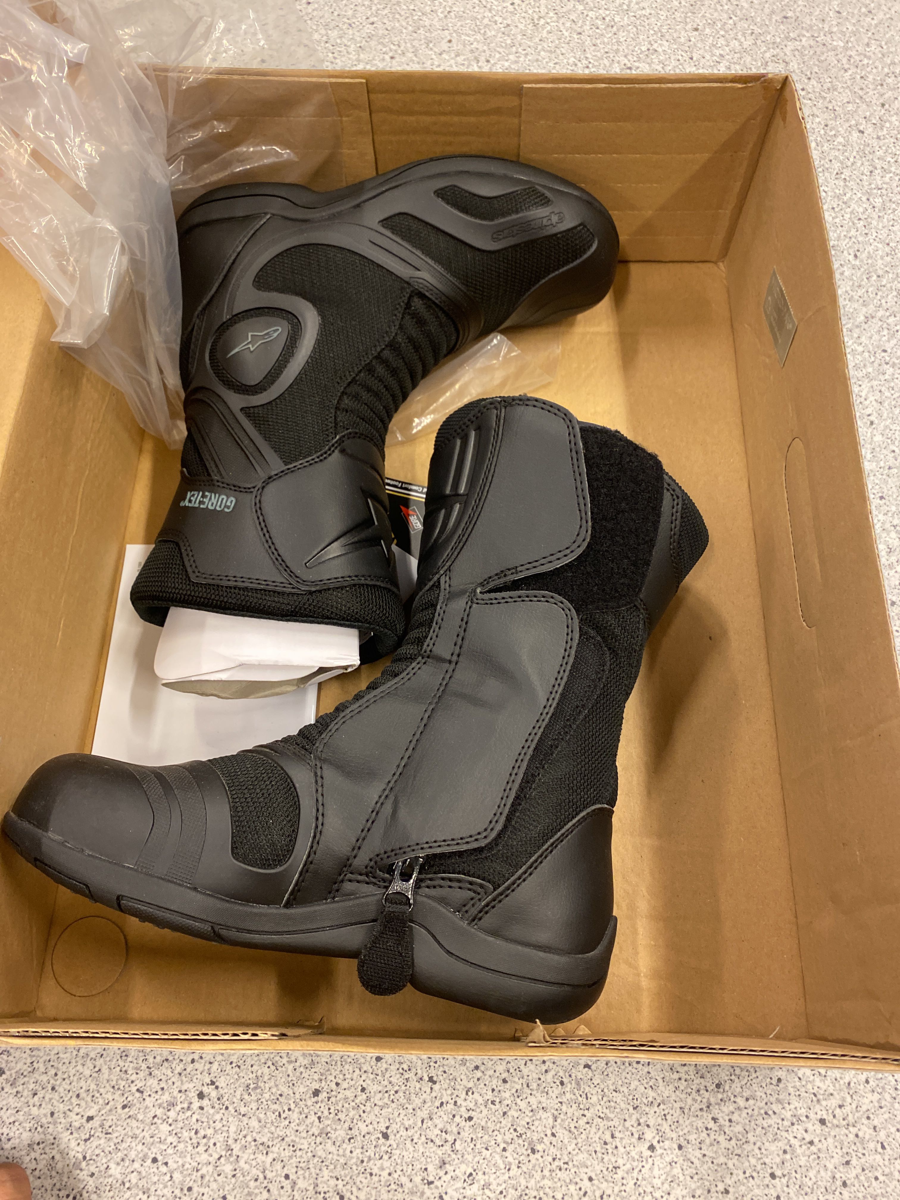 Mc boots. Alpinestars Air plus goretex xcr srtl 36. - PS