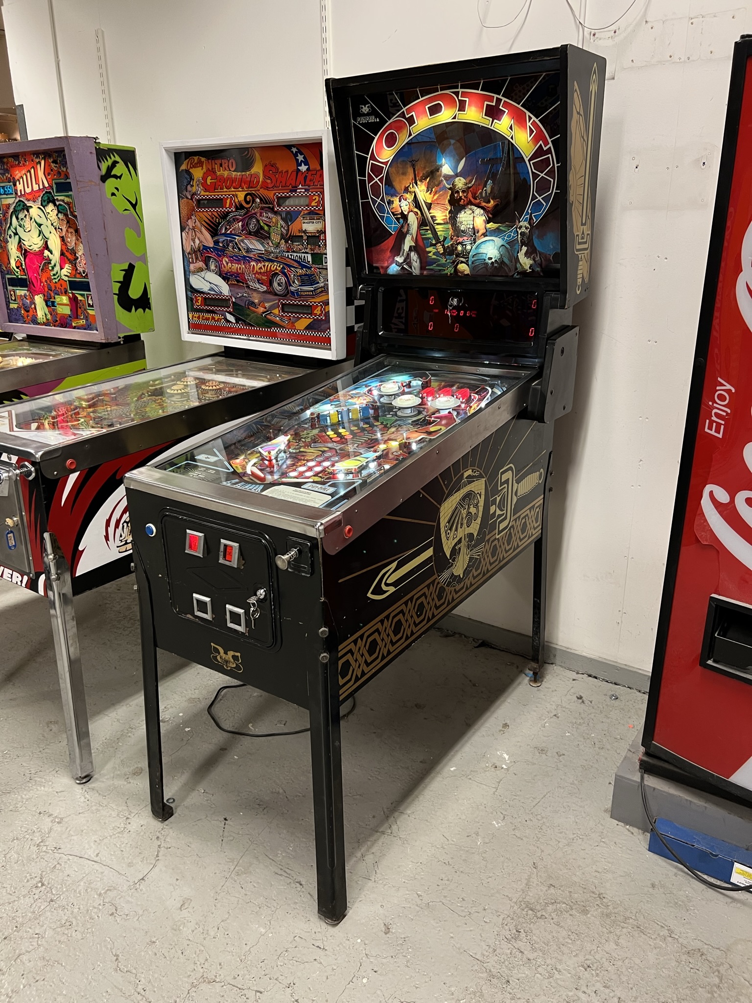 Pinball Odin 1985 PS Auction We value the future Largest in net