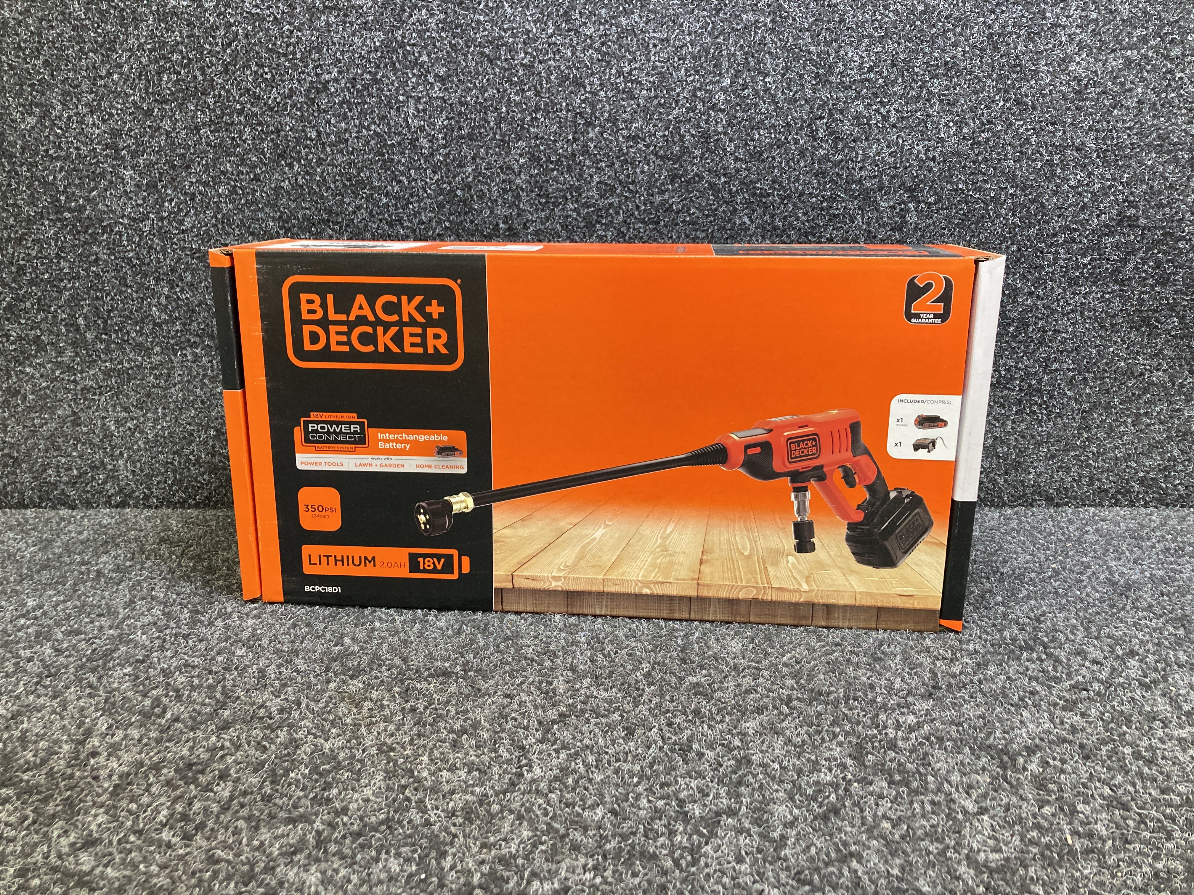Intermediate pressure washer Black & Decker BCPC18D1-QW 18V - PS