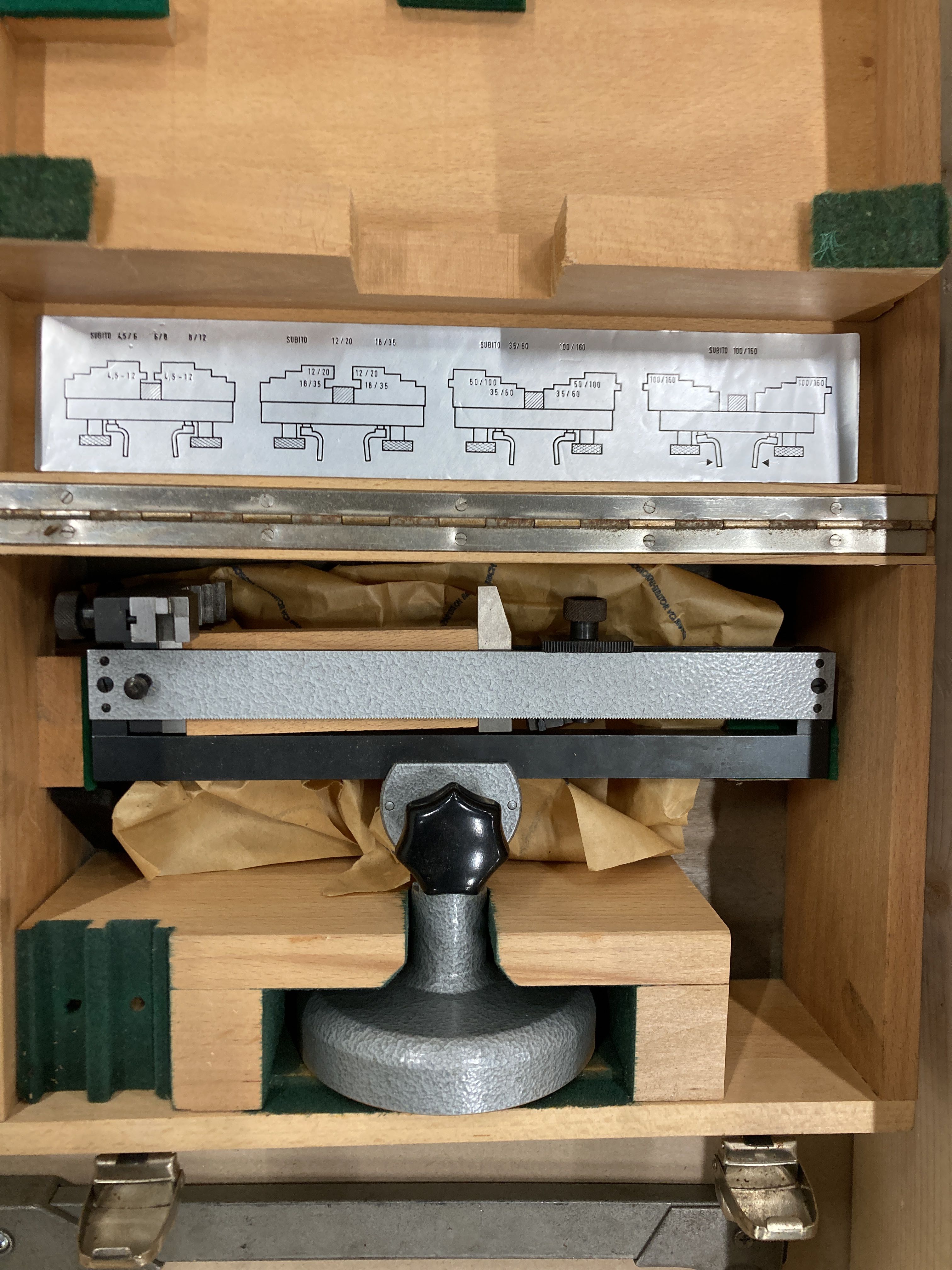 Elevation measurements, measuring instruments and hand tools PS