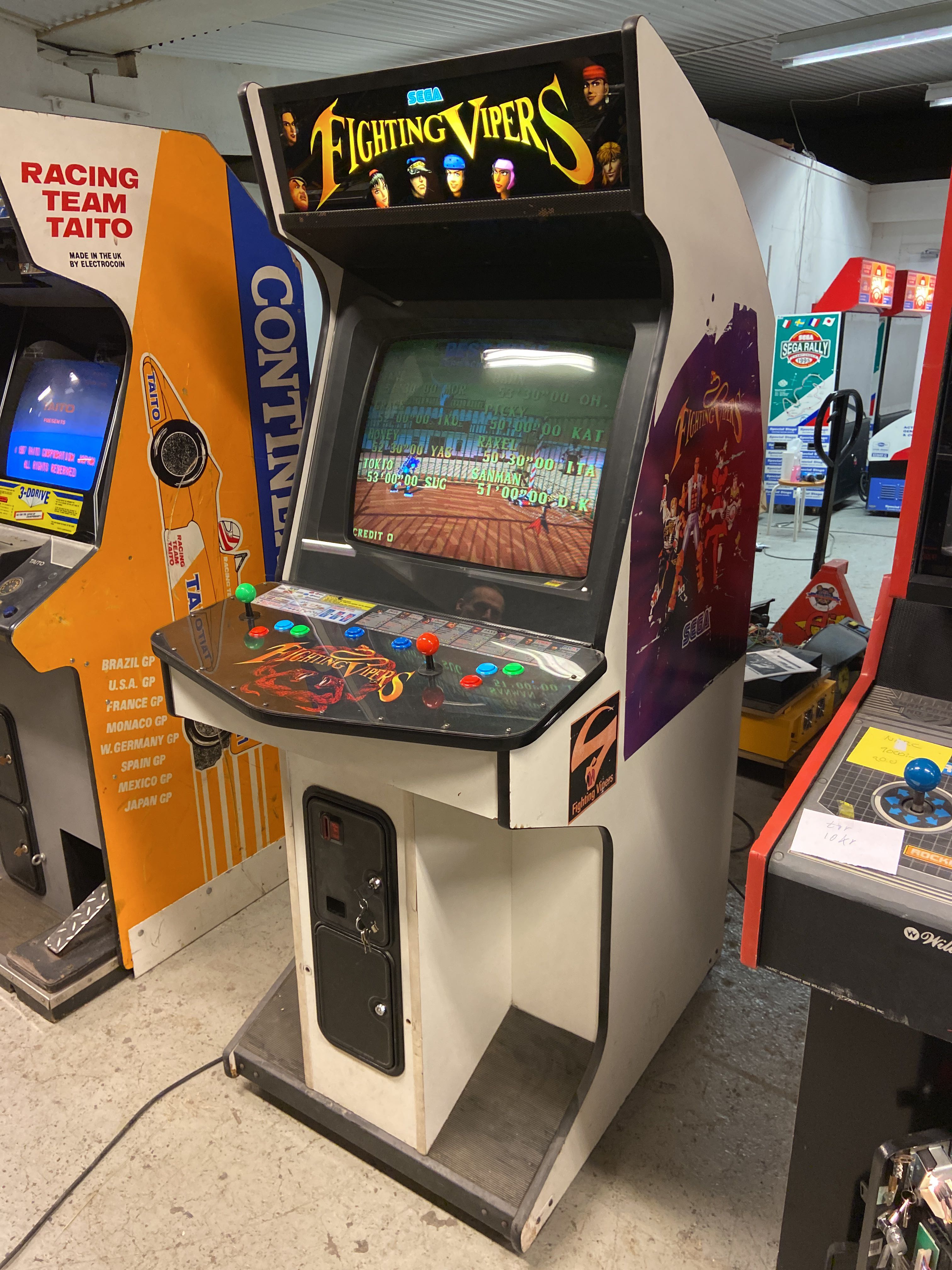 Arcade game Fighting Vipers - PS Auction - We value the