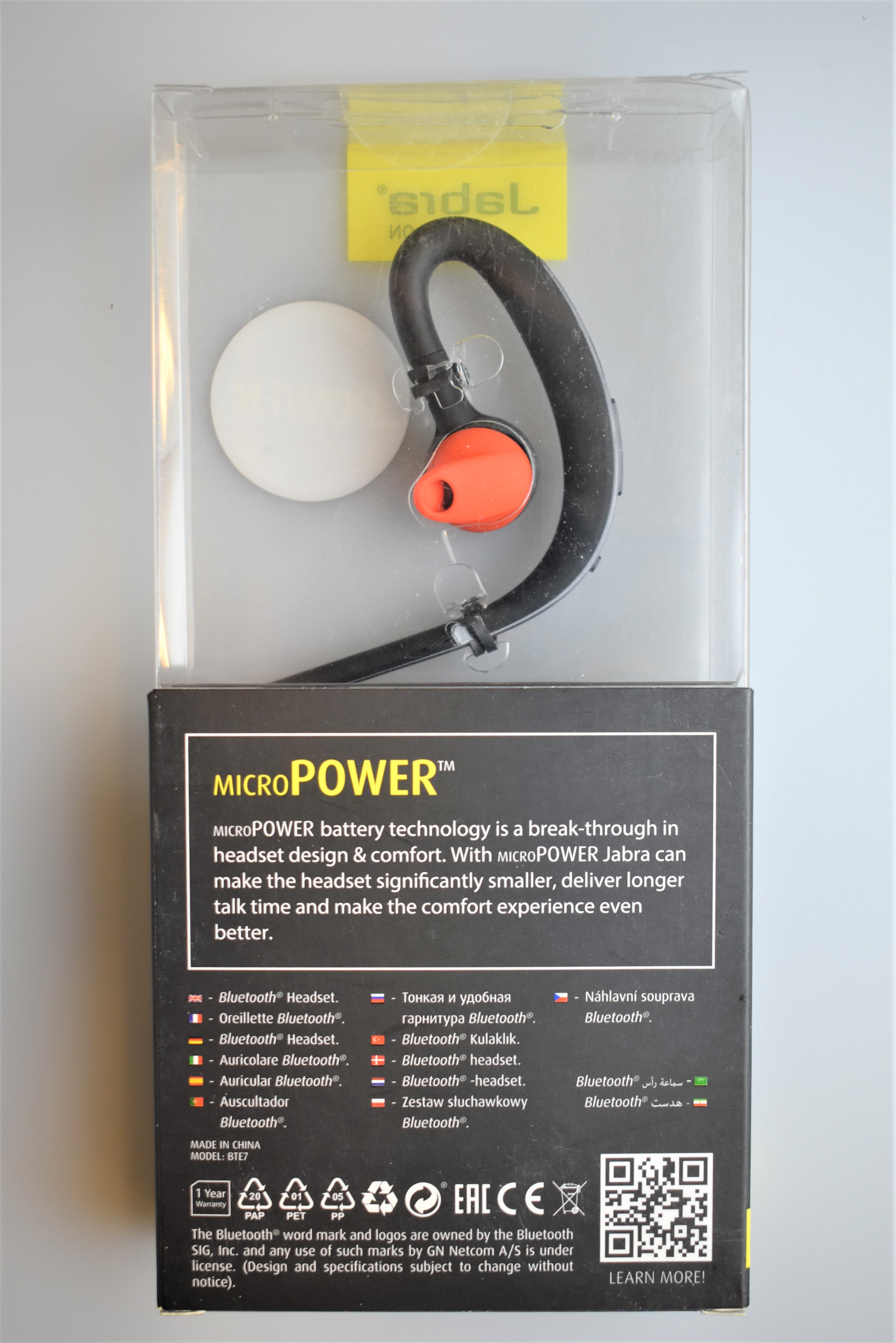Wireless Bluetooth Headset Black New In Box Jabra Storm Ps Auction We Value The Future Largest In Net Auctions