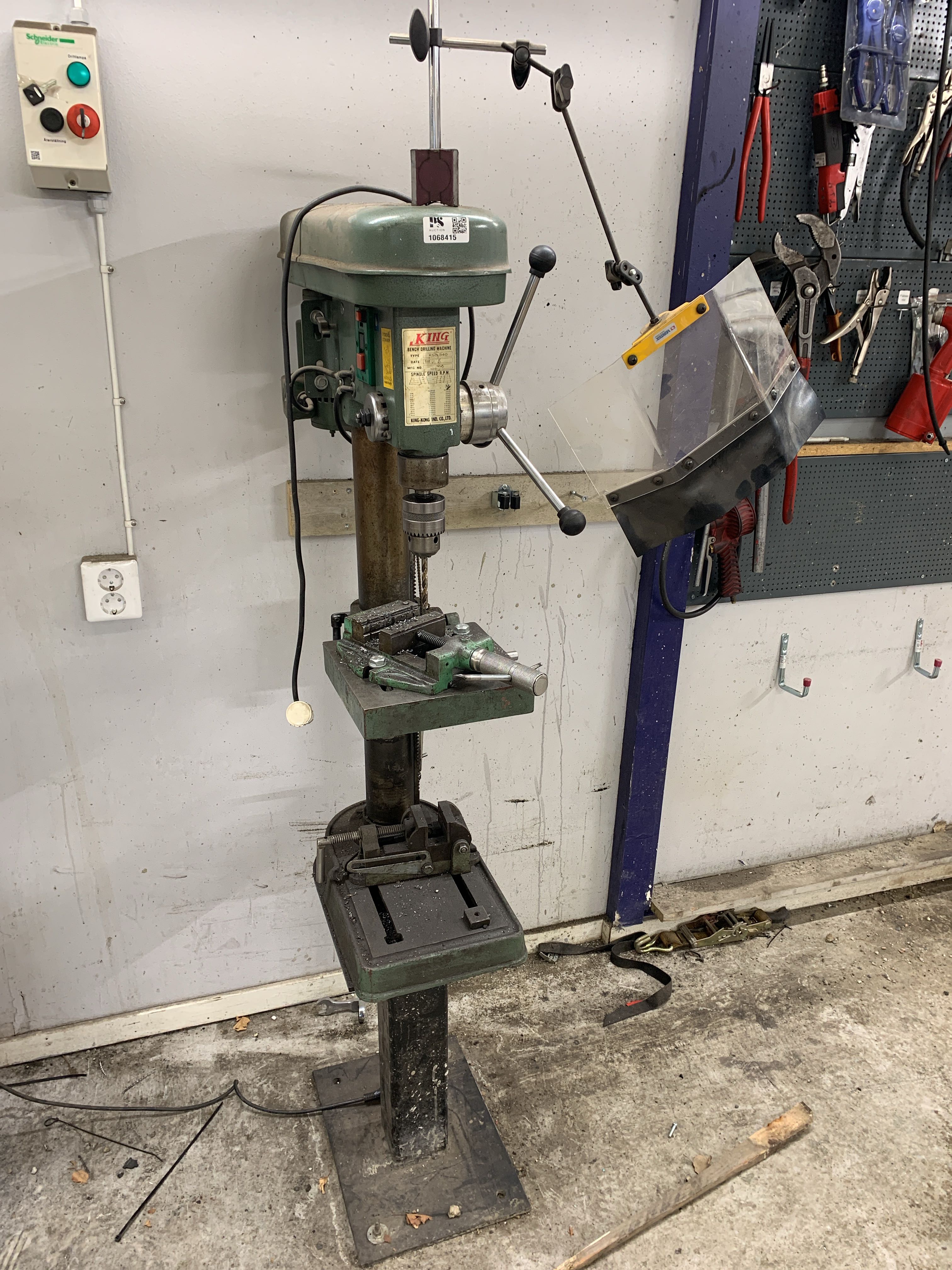 ボール盤King-Kong  KSD-340 Pillar drill King KSD-340 - PS Auction - We value the future