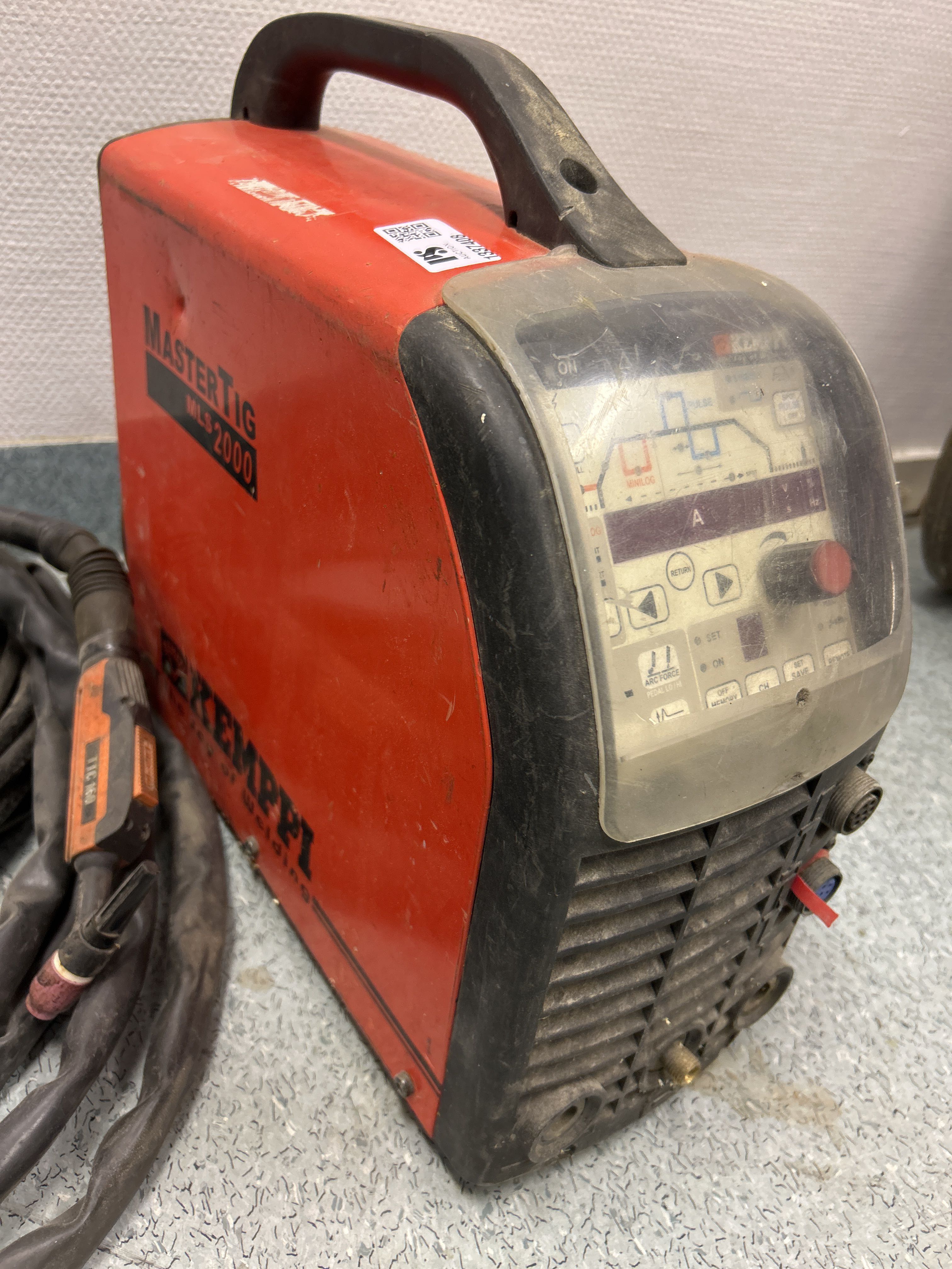TIG welder Kemppi MasterTIG MLS 2000 - PS Auction - We value the