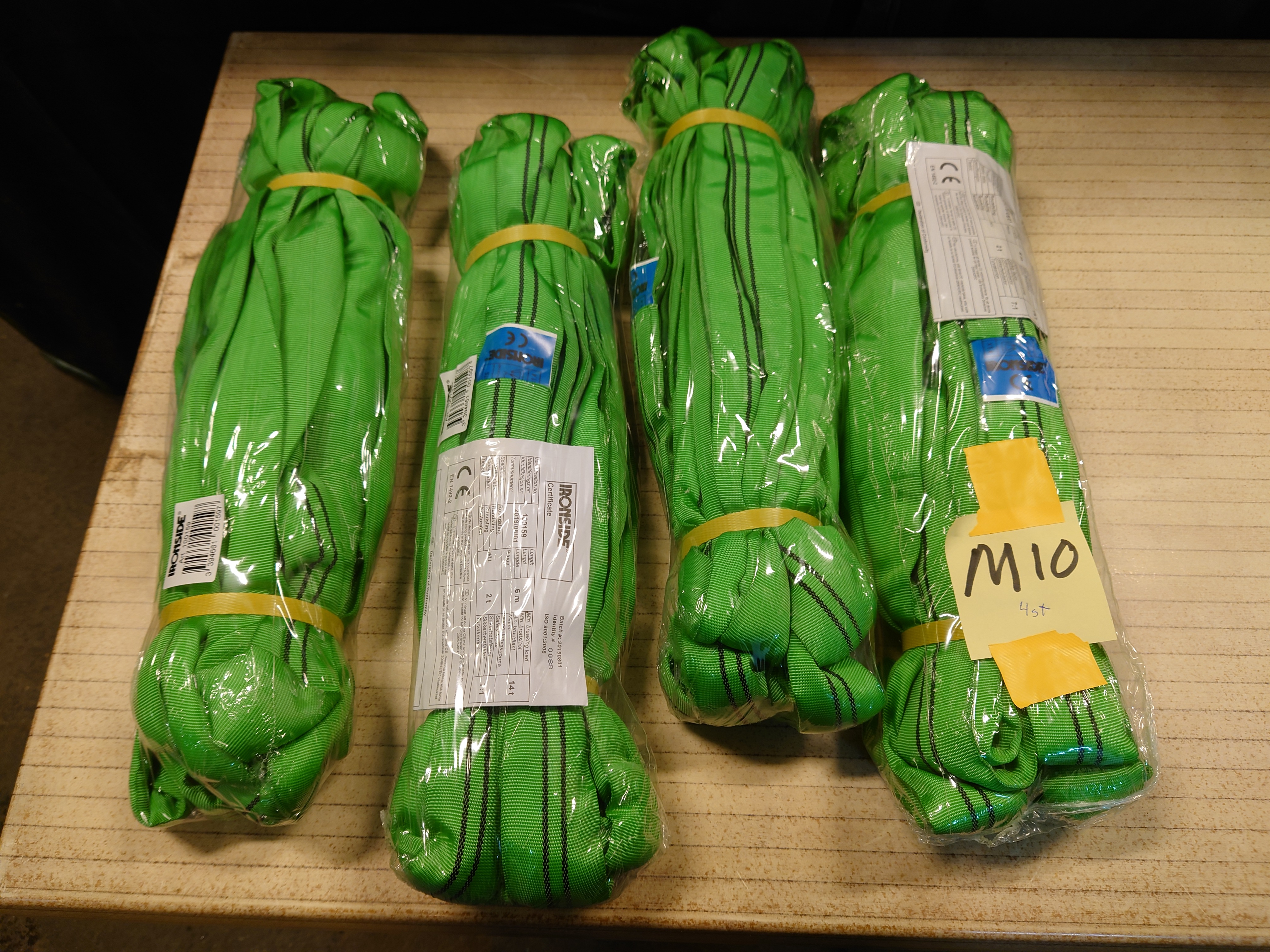 Round sling lifting strap - 2 tons, 6 m (4 pcs.) - PS Auction - We ...