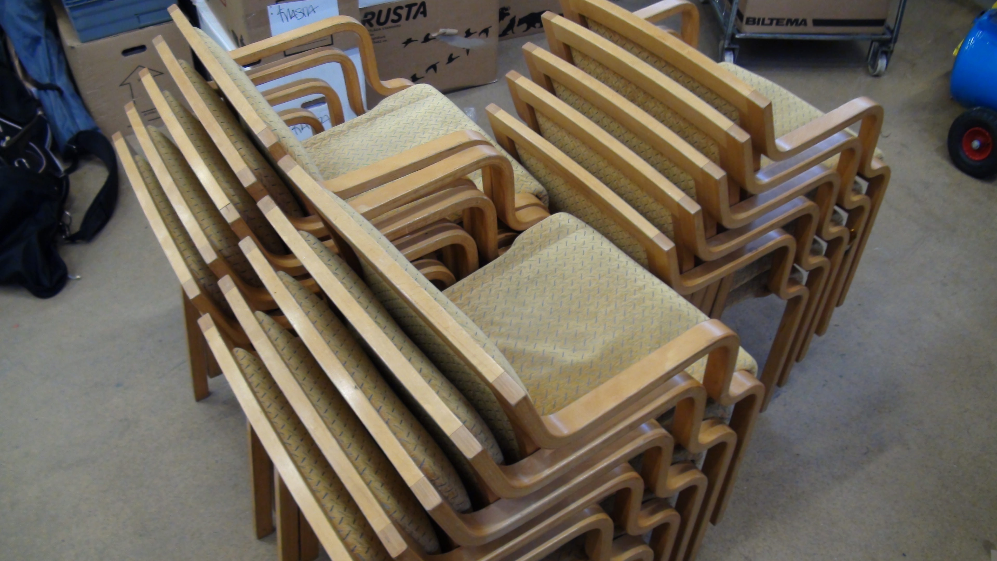 Chairs, 15 stackable - PS Auction - We value the future - Largest in ...