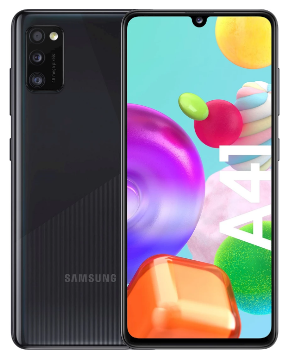 au Galaxy A41 ブラック Mobile phone Samsung Galaxy A41 Black - PS Auction - We value the