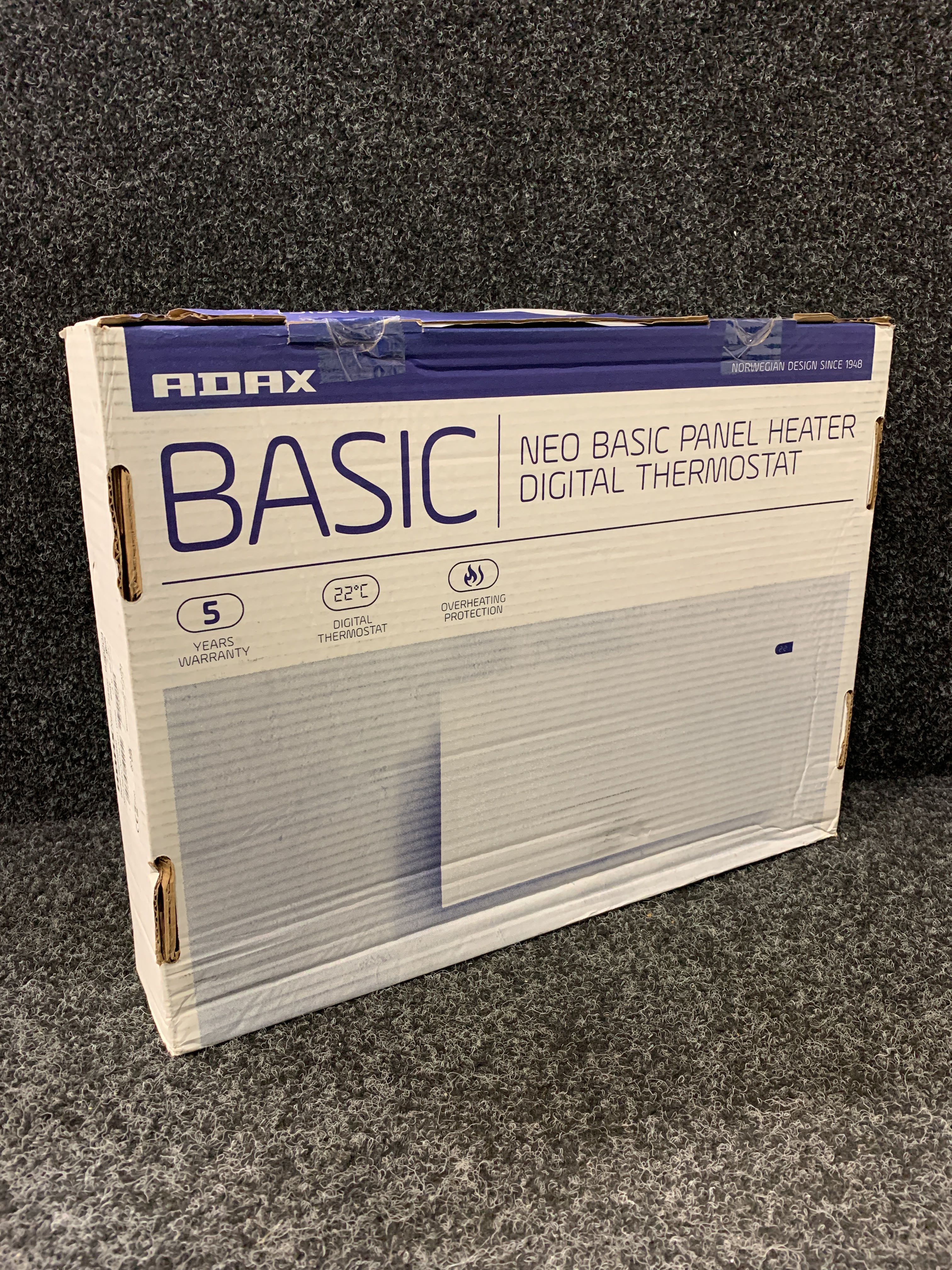 Panelelement Adax Neo Basic 400W (vit) - Auktioner online ...