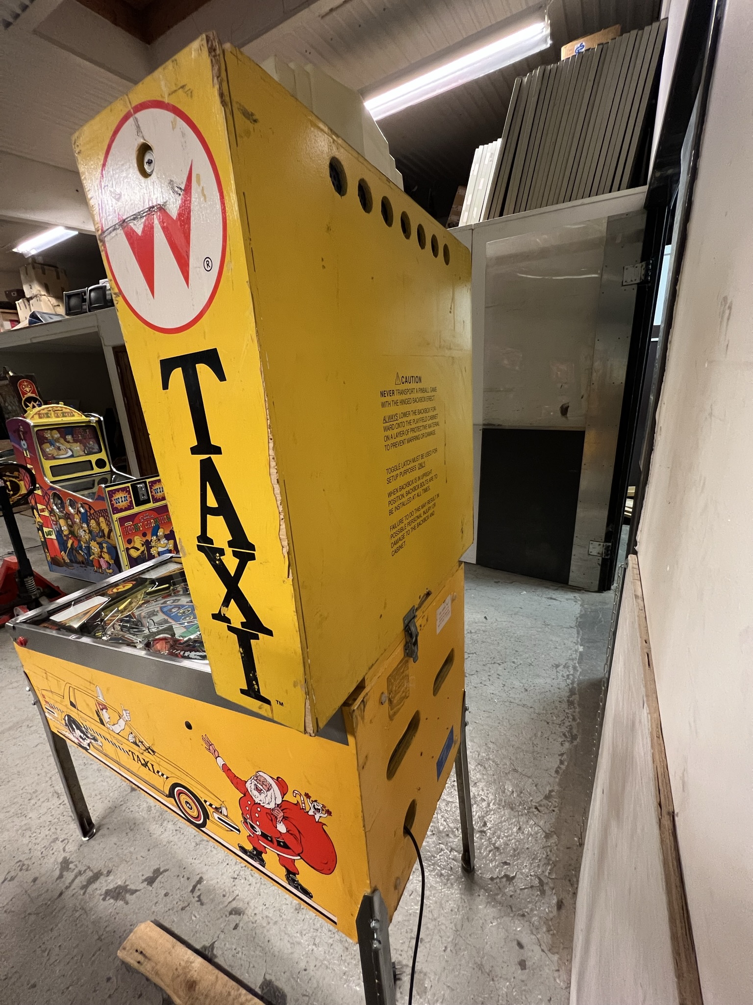 Pinball Taxi -1988 - PS Auction - We value the future