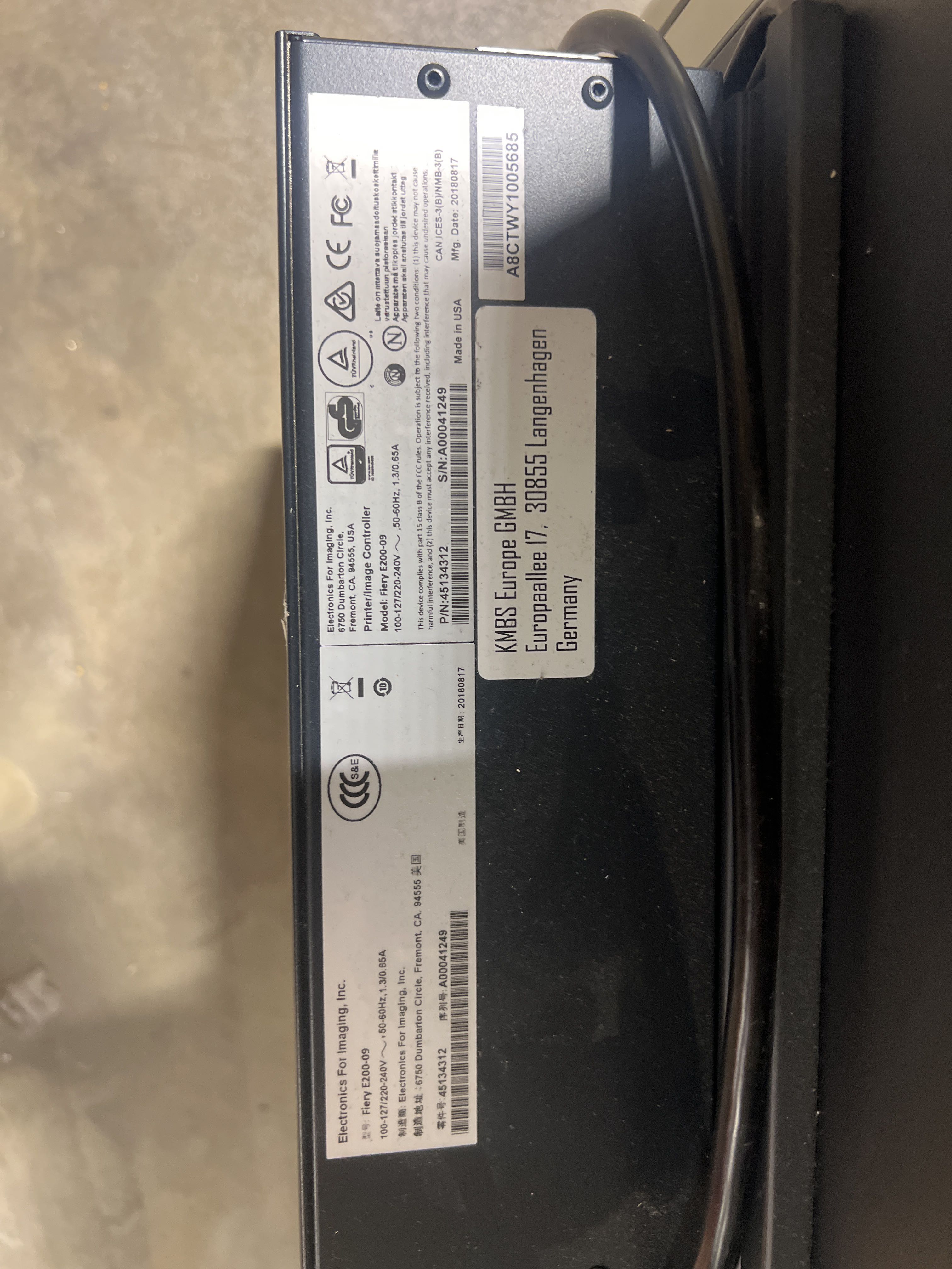Multi-printer - Konica Minolta bizhub C458 - PS Auction - We value