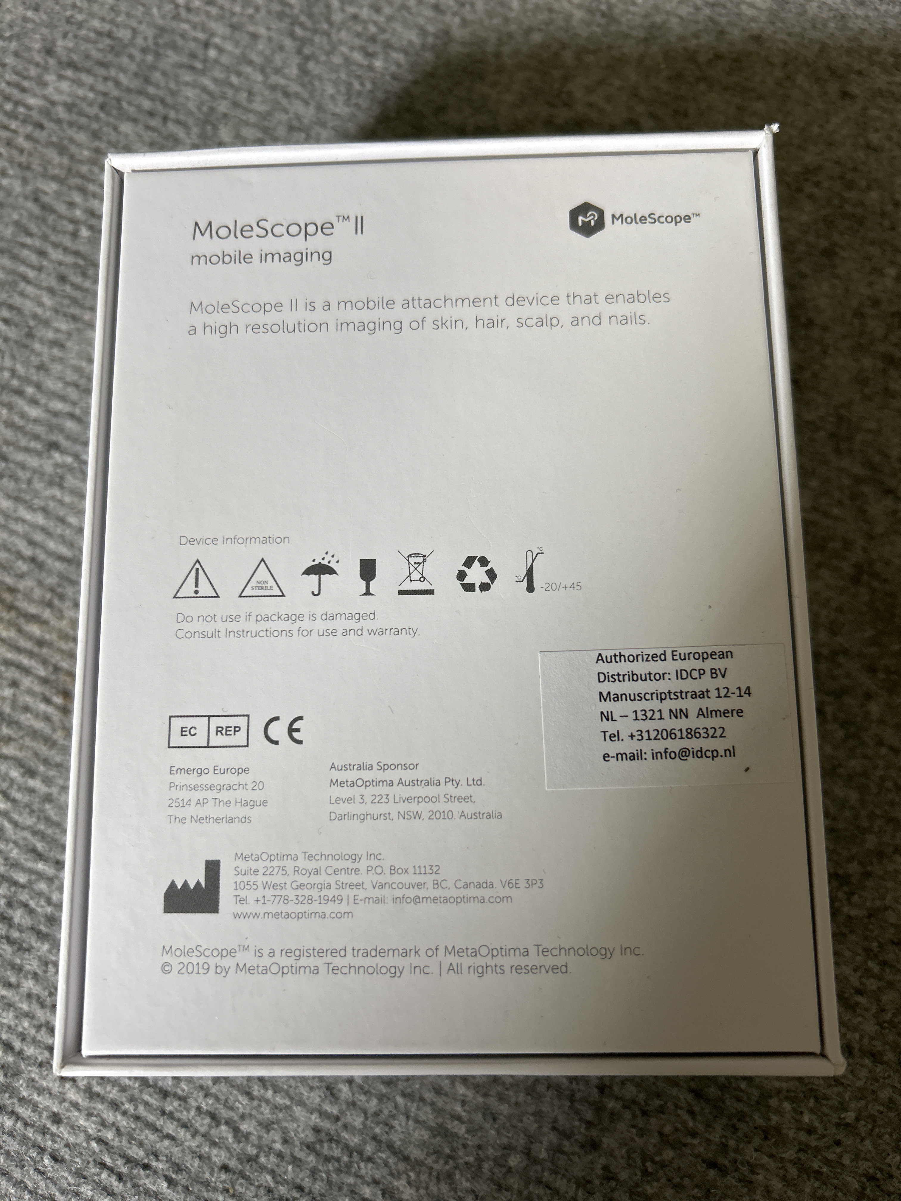 Molescope II (2 each of one not complete) - PS Auction - We value 