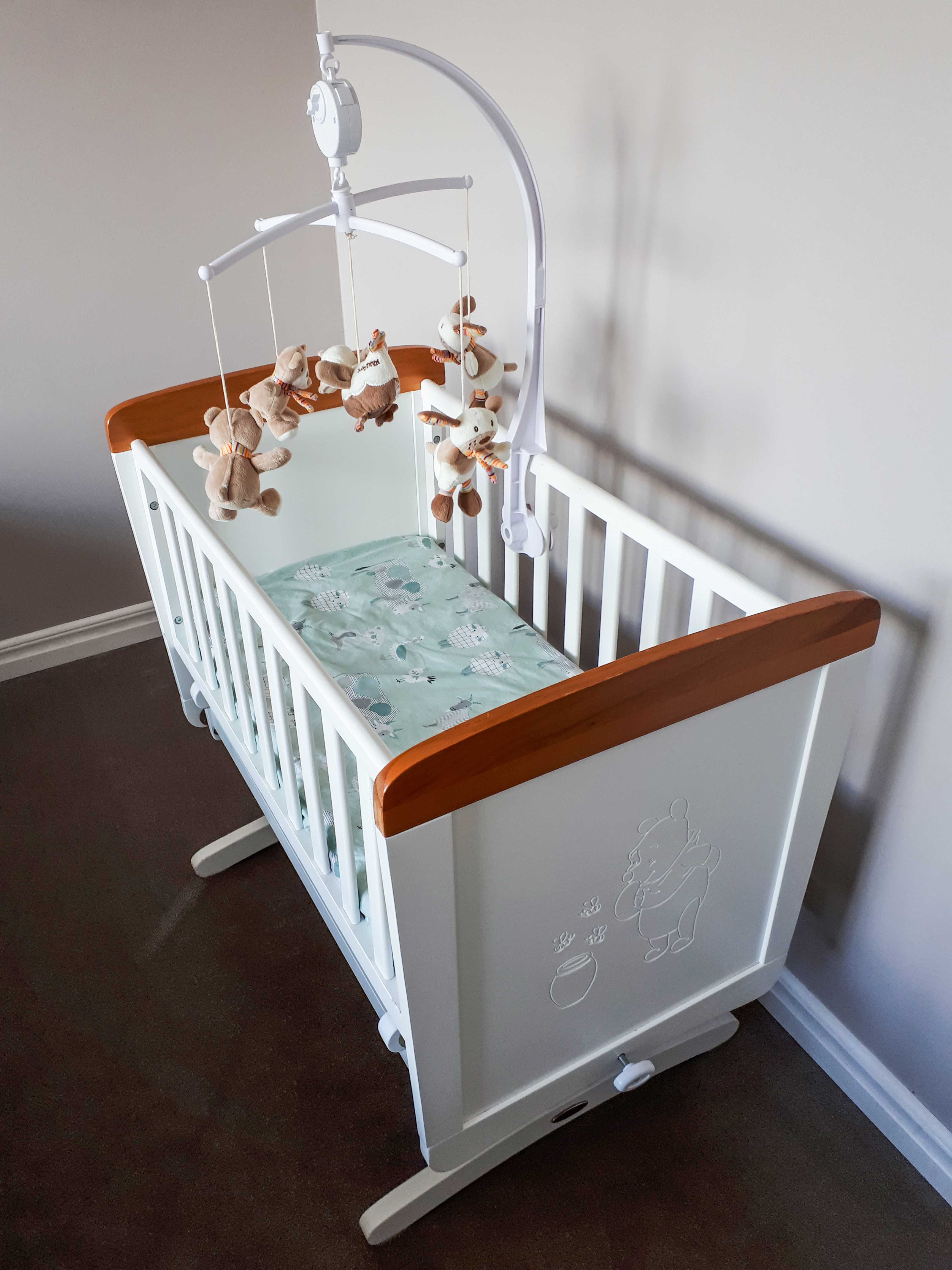 Obaby Baby Cot With Mattress Obaby Baby Cot With Mattress