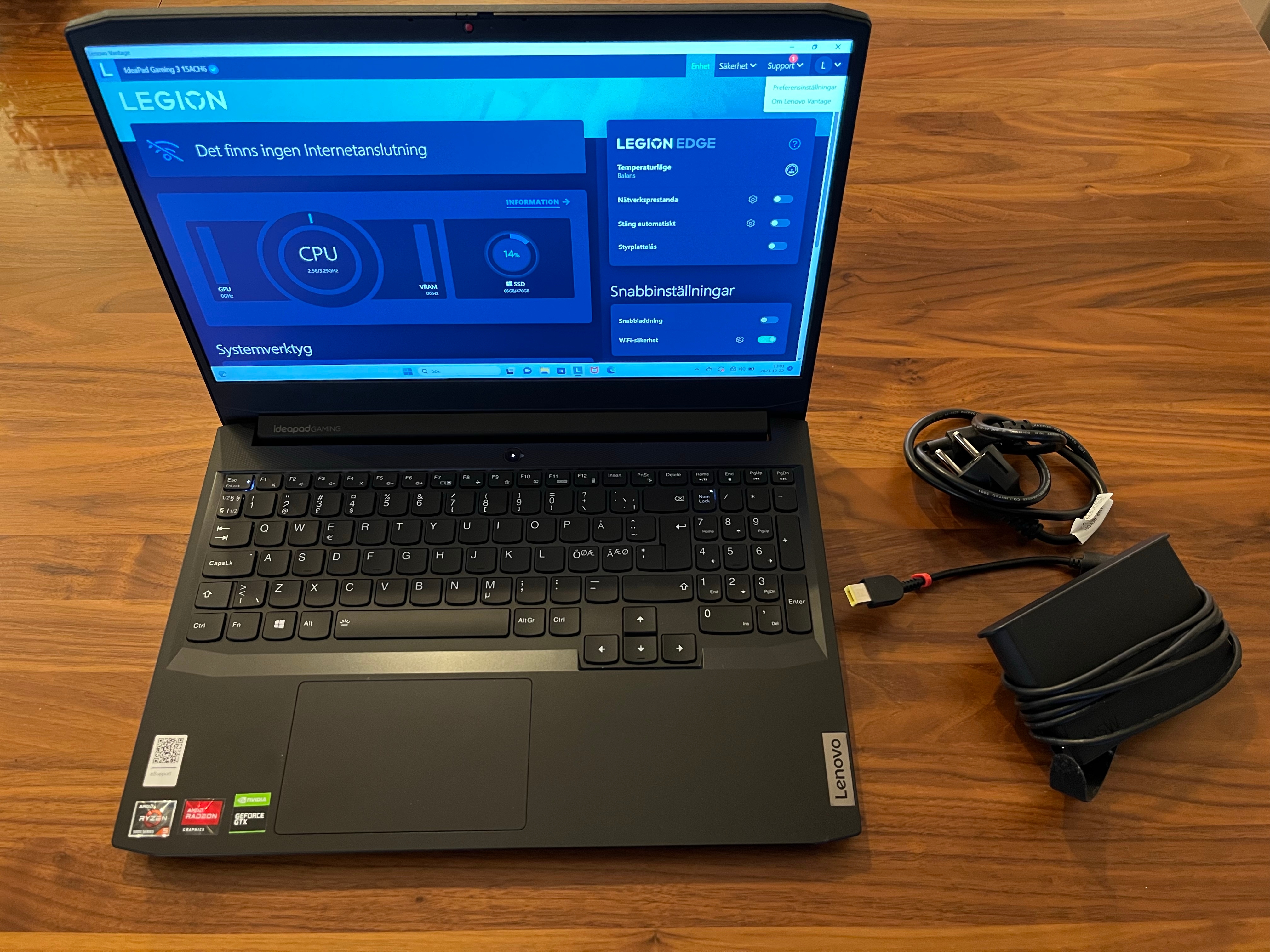 Lenovo ideapad Gaming 3 15ACH6 CPU:Ryzen 5-5000Series メモリー 