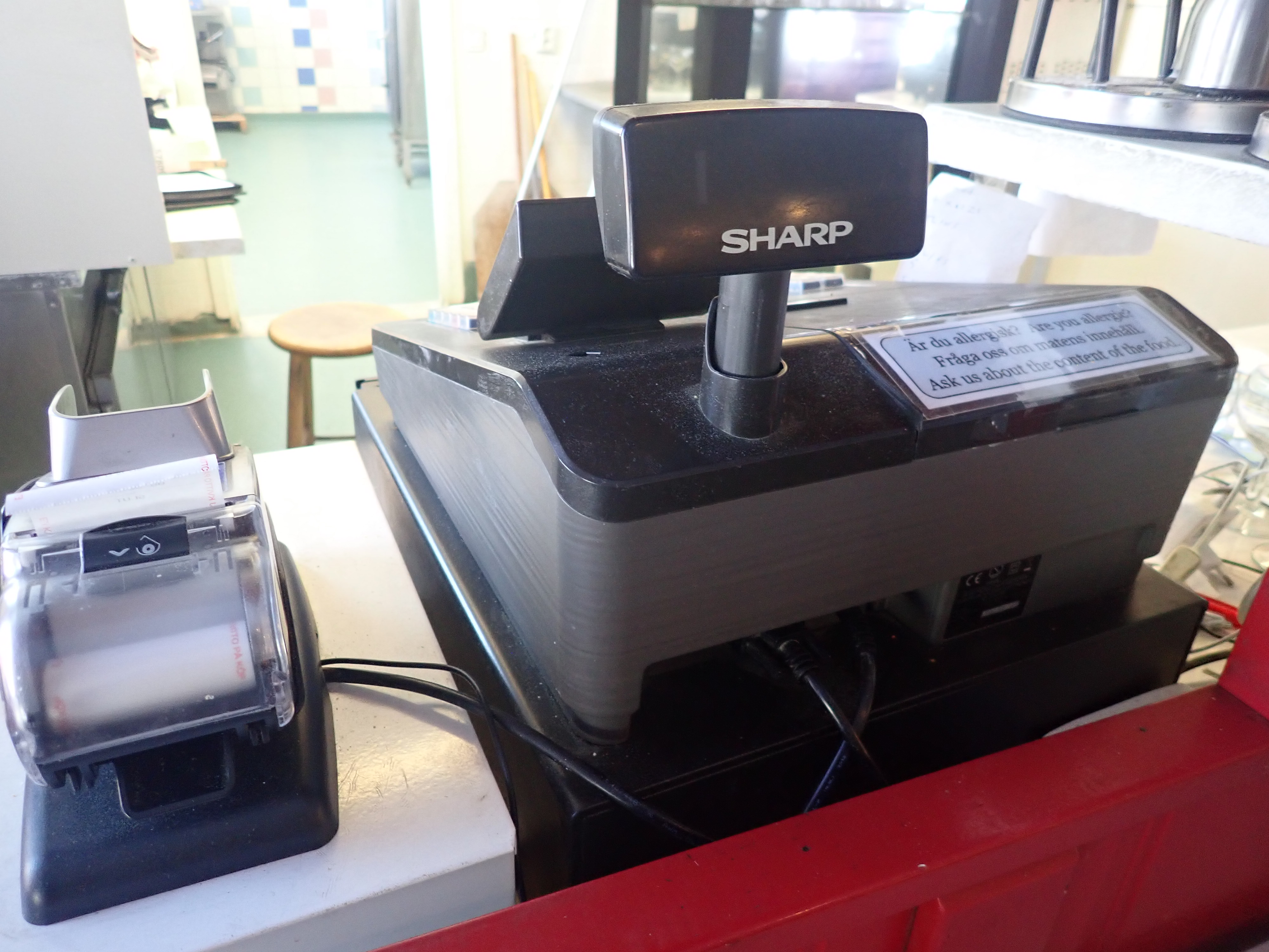 Cash register Sharp XE-A207B - PS Auction - We value the