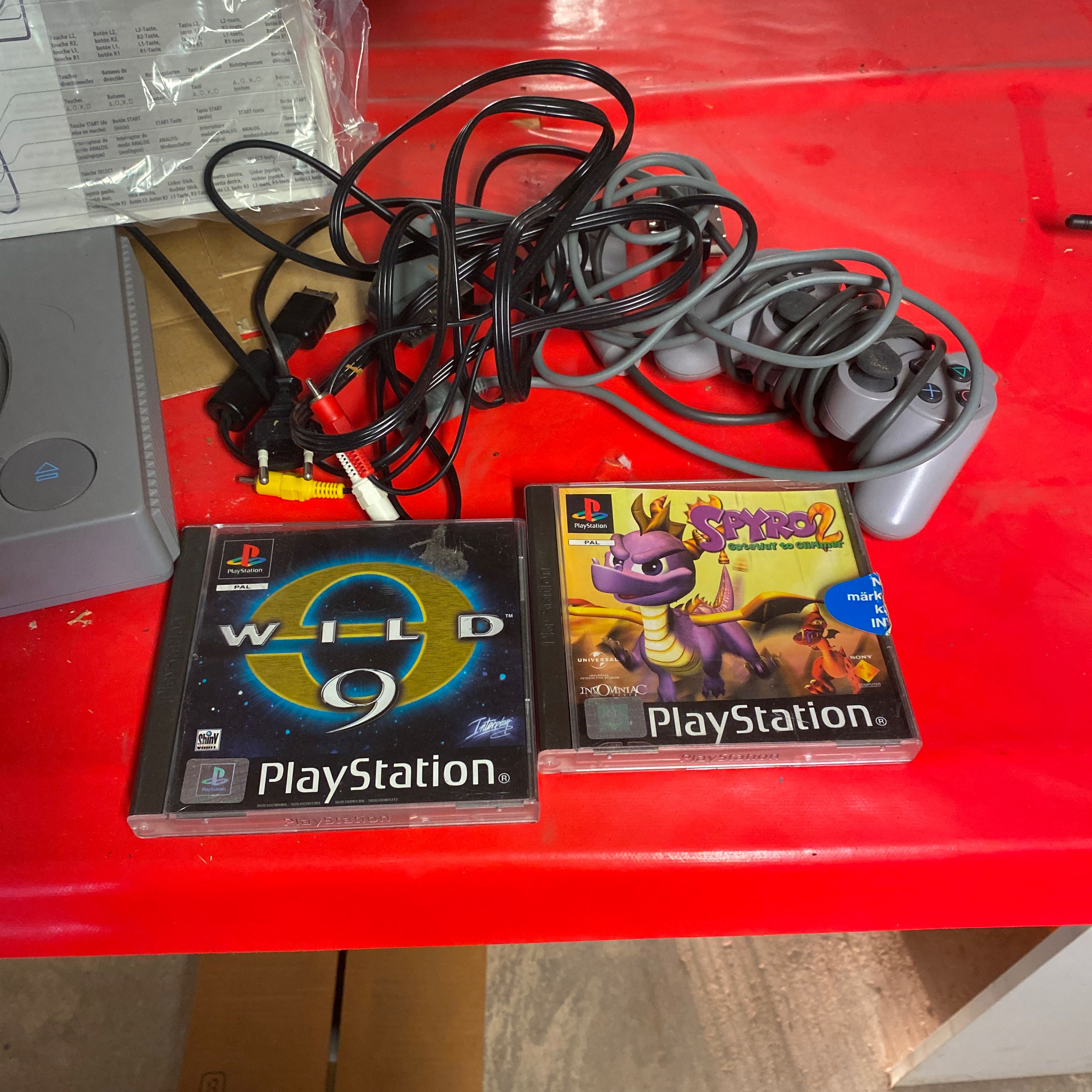 playstation shock controller