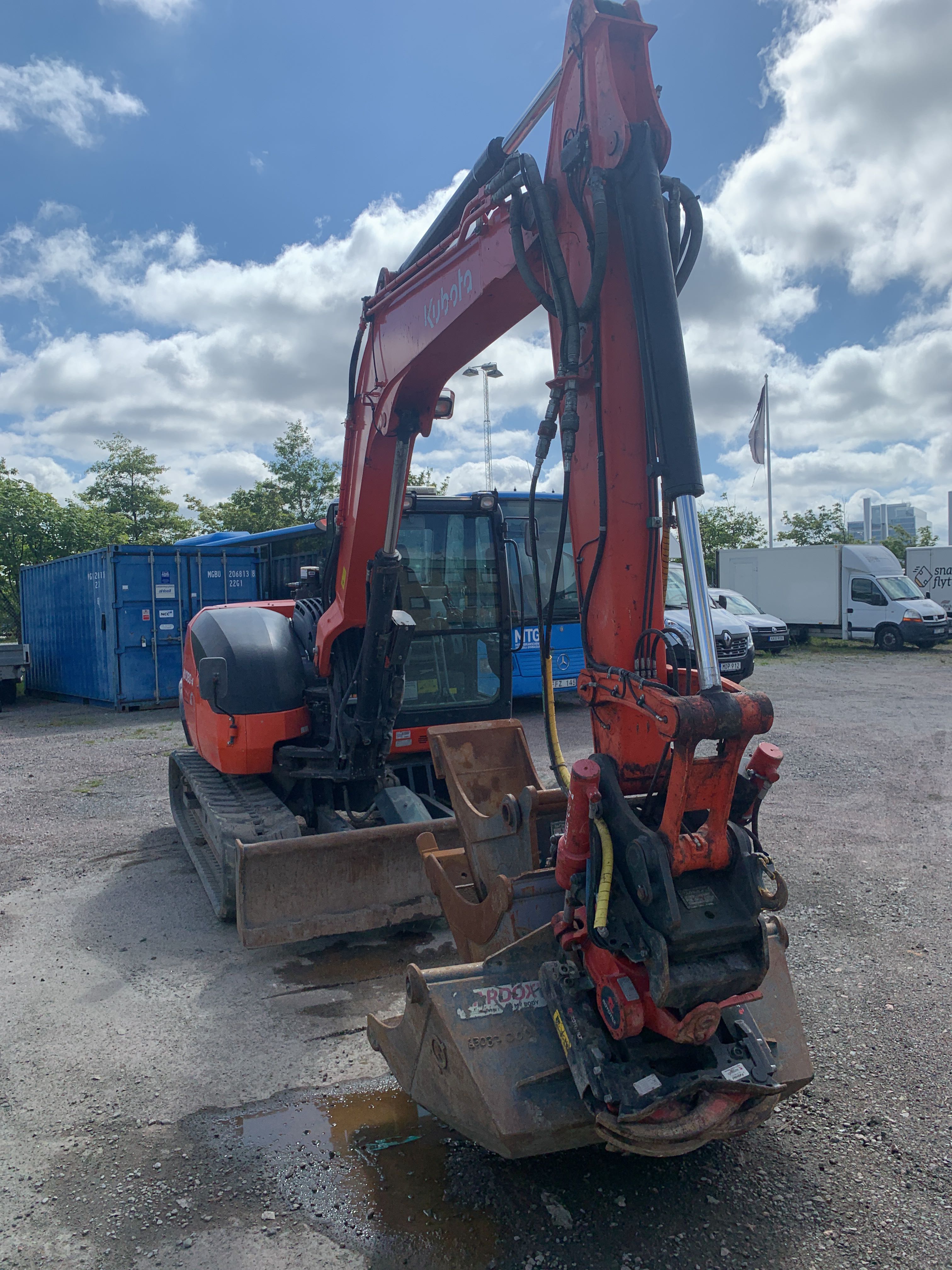 Crawler excavator Kubota KX080-4 -2016 (Tiltrotator, 3