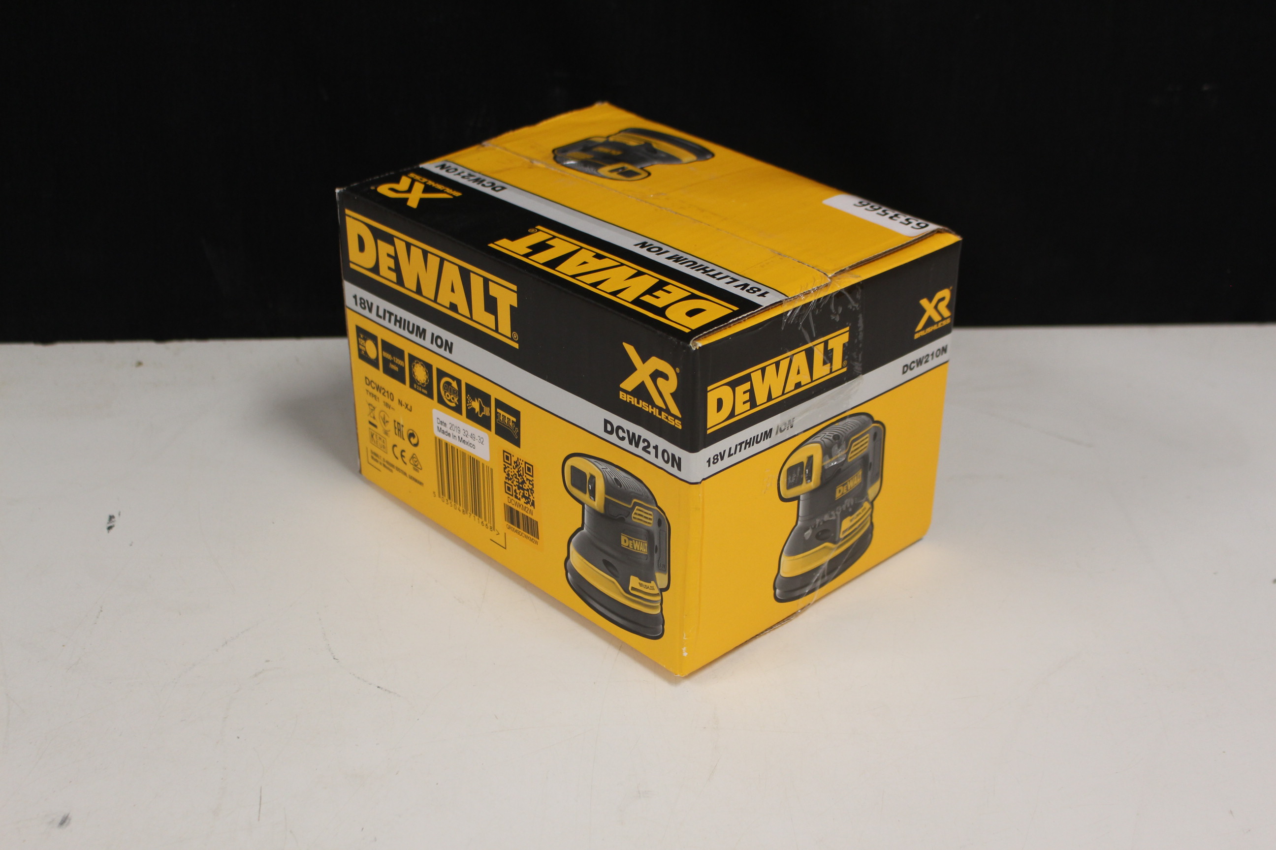 Levigatrice Orbitale DeWalt DCW210N - 125mm, Motore Brushless, Senza Batteria