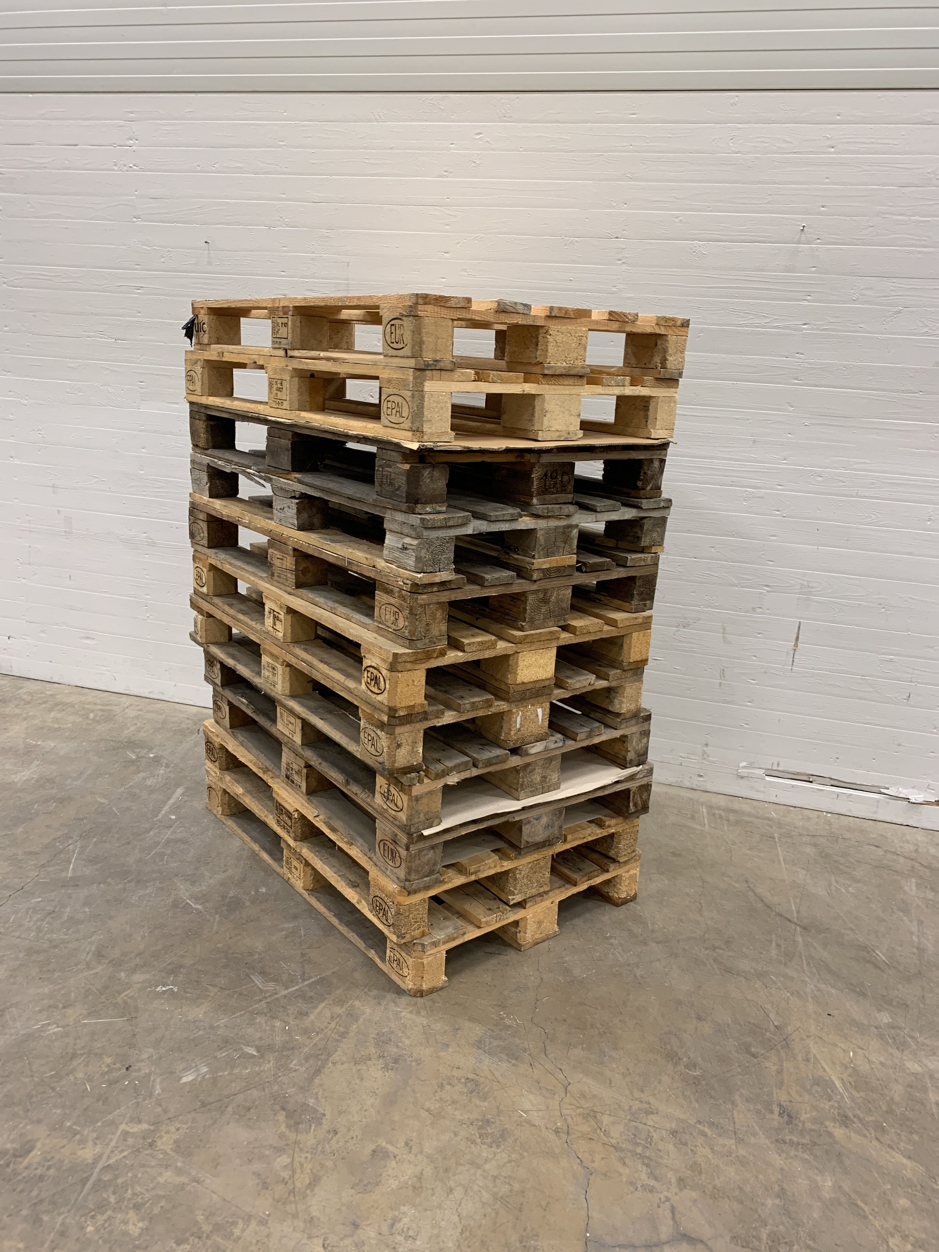 11 EU pallets in varying condition PS Auction We value the future