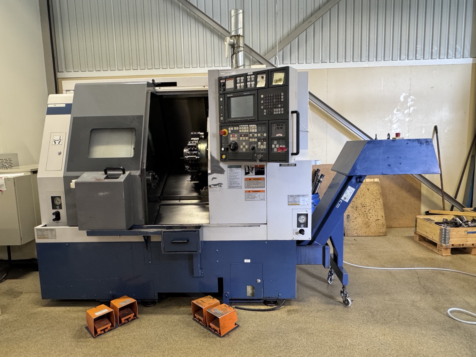 CNC lathe Mori Seiki SL-150SY – MSC-501 - PS Auction - We value