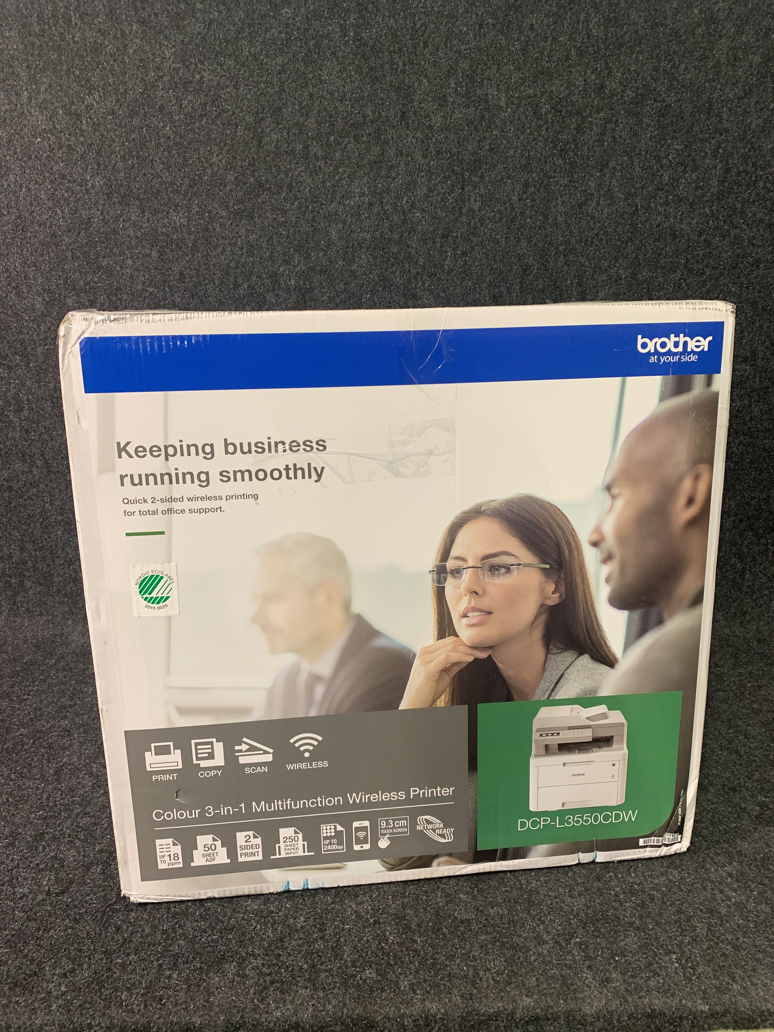 Brother Postscript Multifunktionsskrivare Brother DCP-L3550CDW - Auktioner online ...