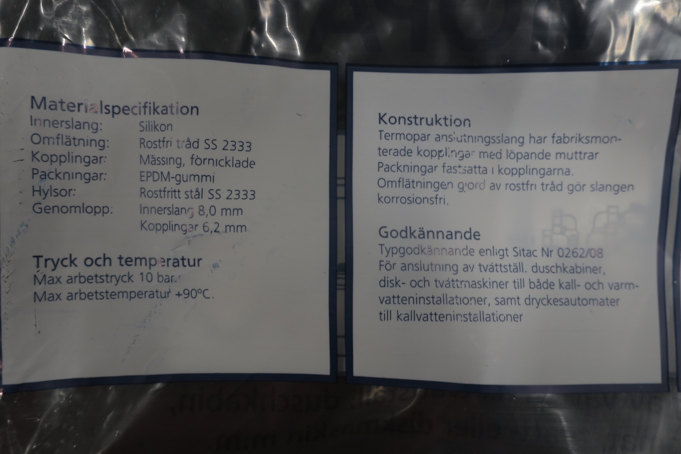 svart armatur videor