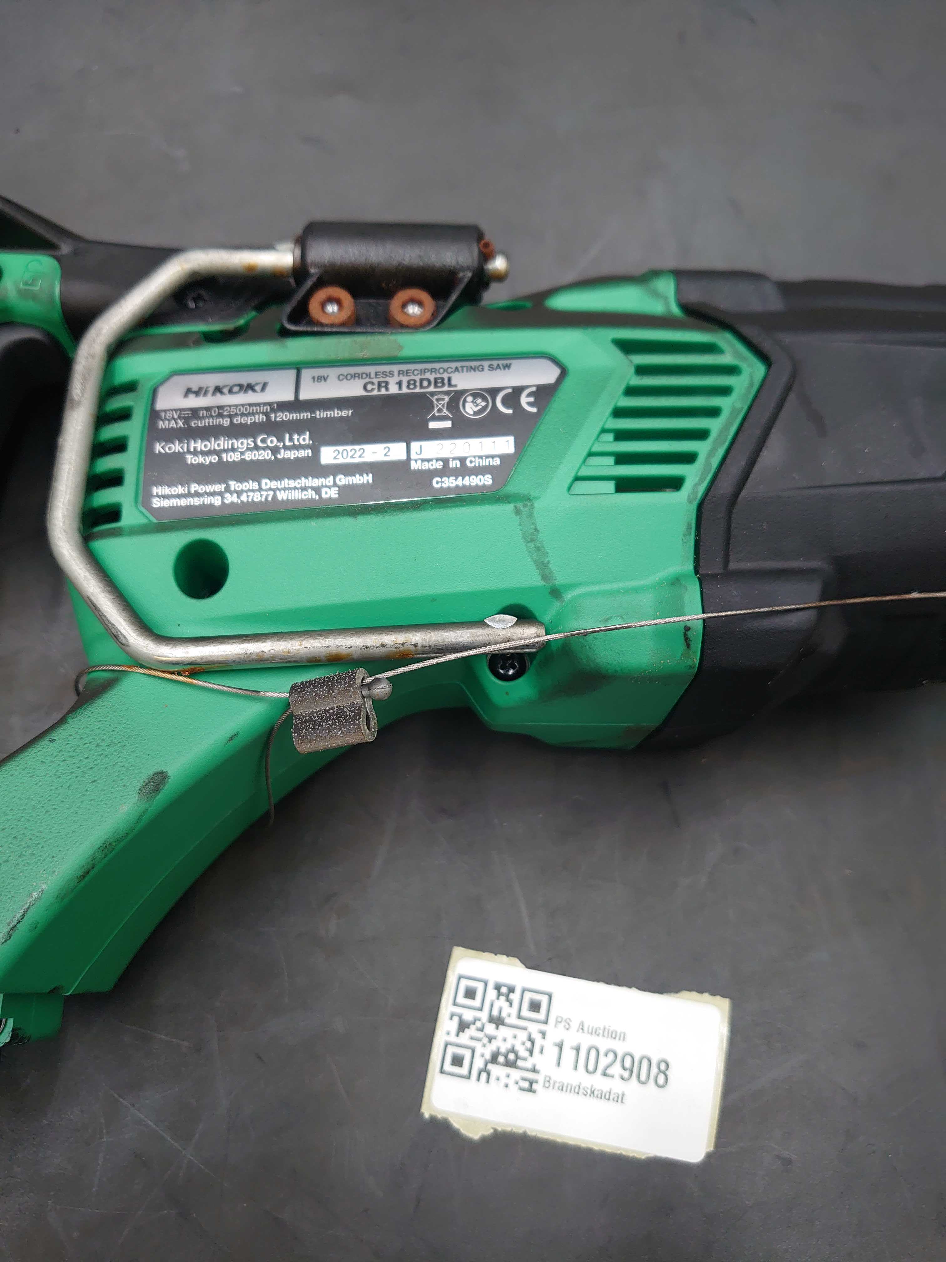 Hikoki, CR18DBL - Shipping included - PS Auction - We value the 