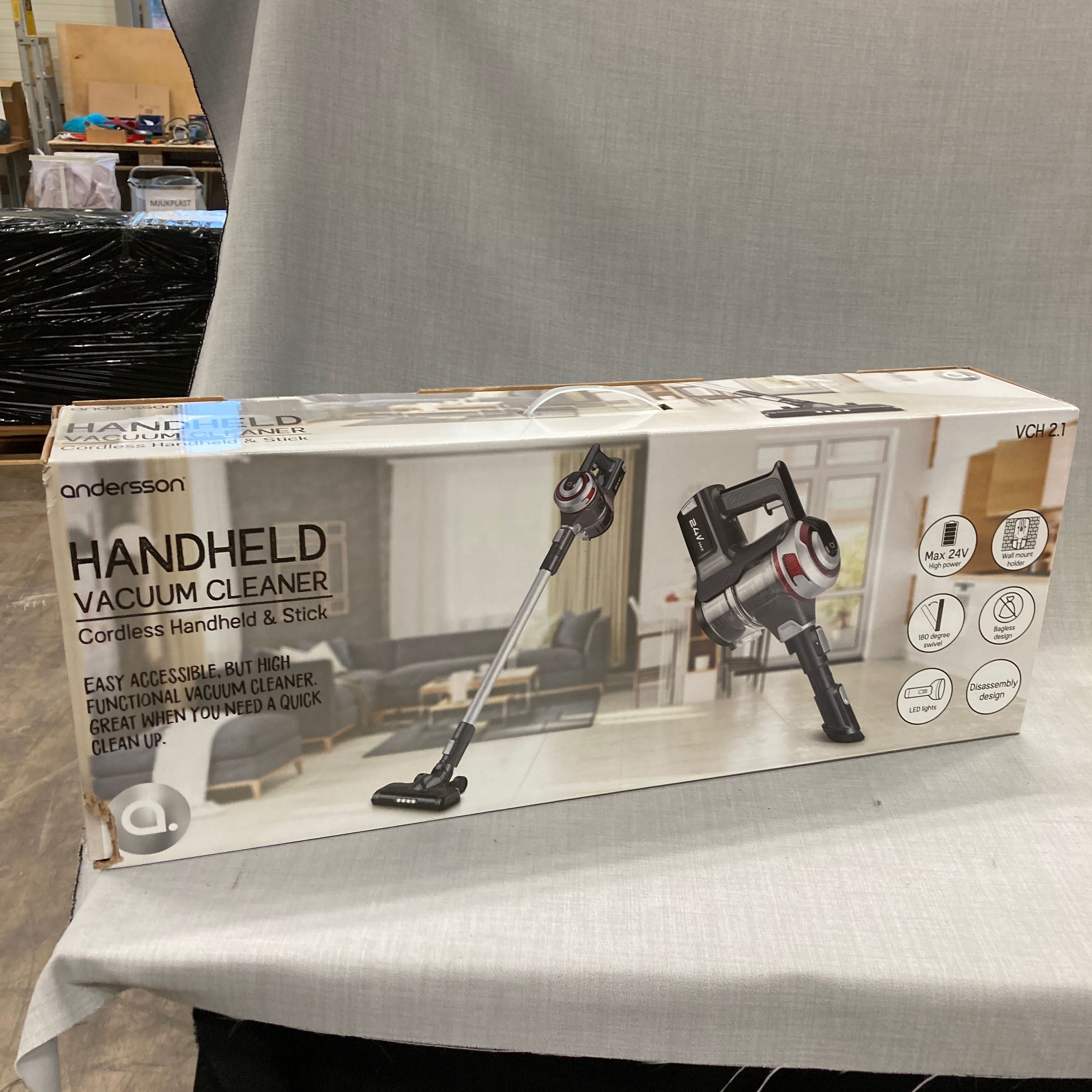 Hand vacuum cleaner Andersson Hand vacuum cleaner VCH 2.1 PS Auction