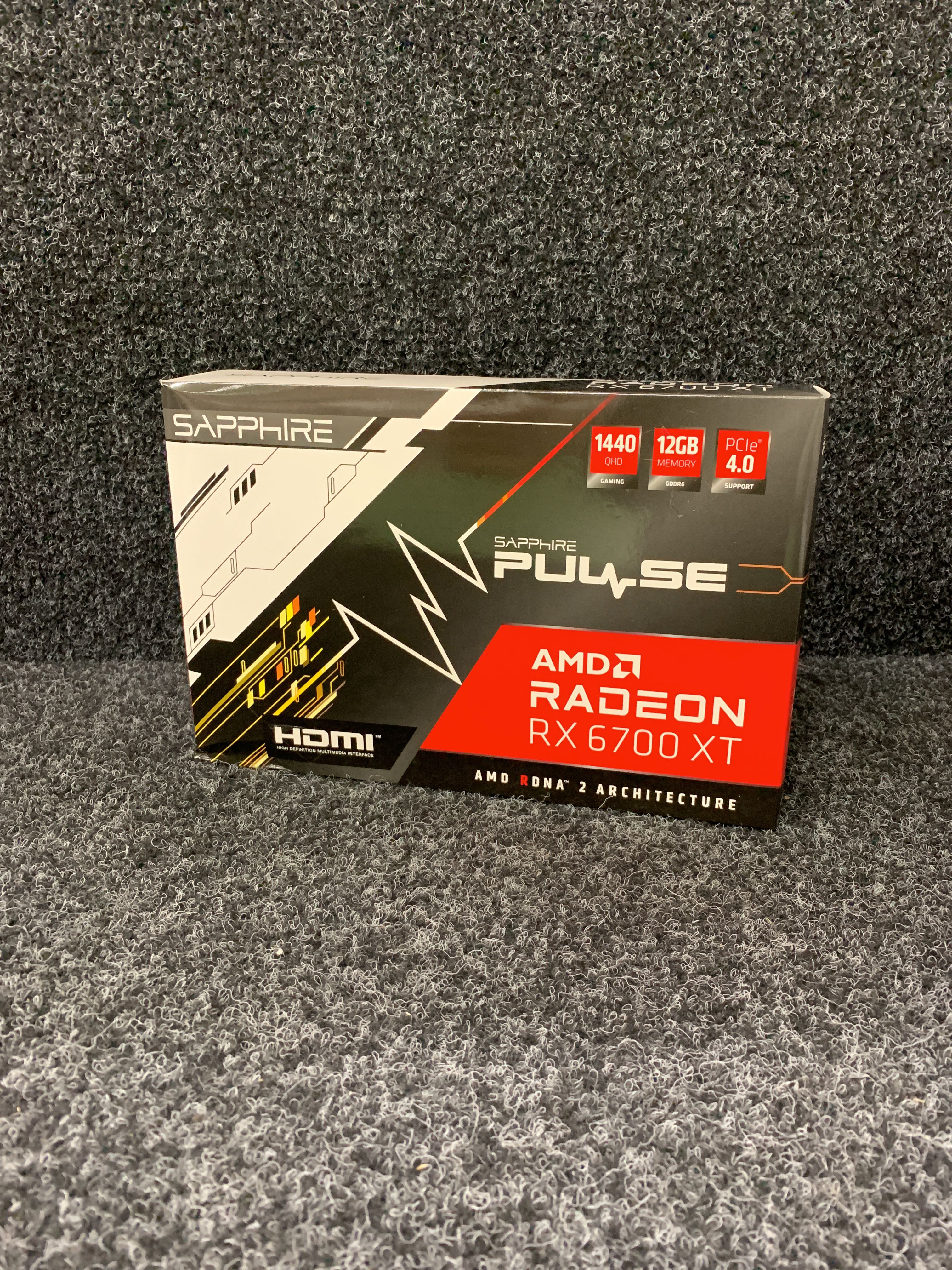 Graphics card Sapphire Radeon RX 6700 XT 12GB PULSE - PS Auction