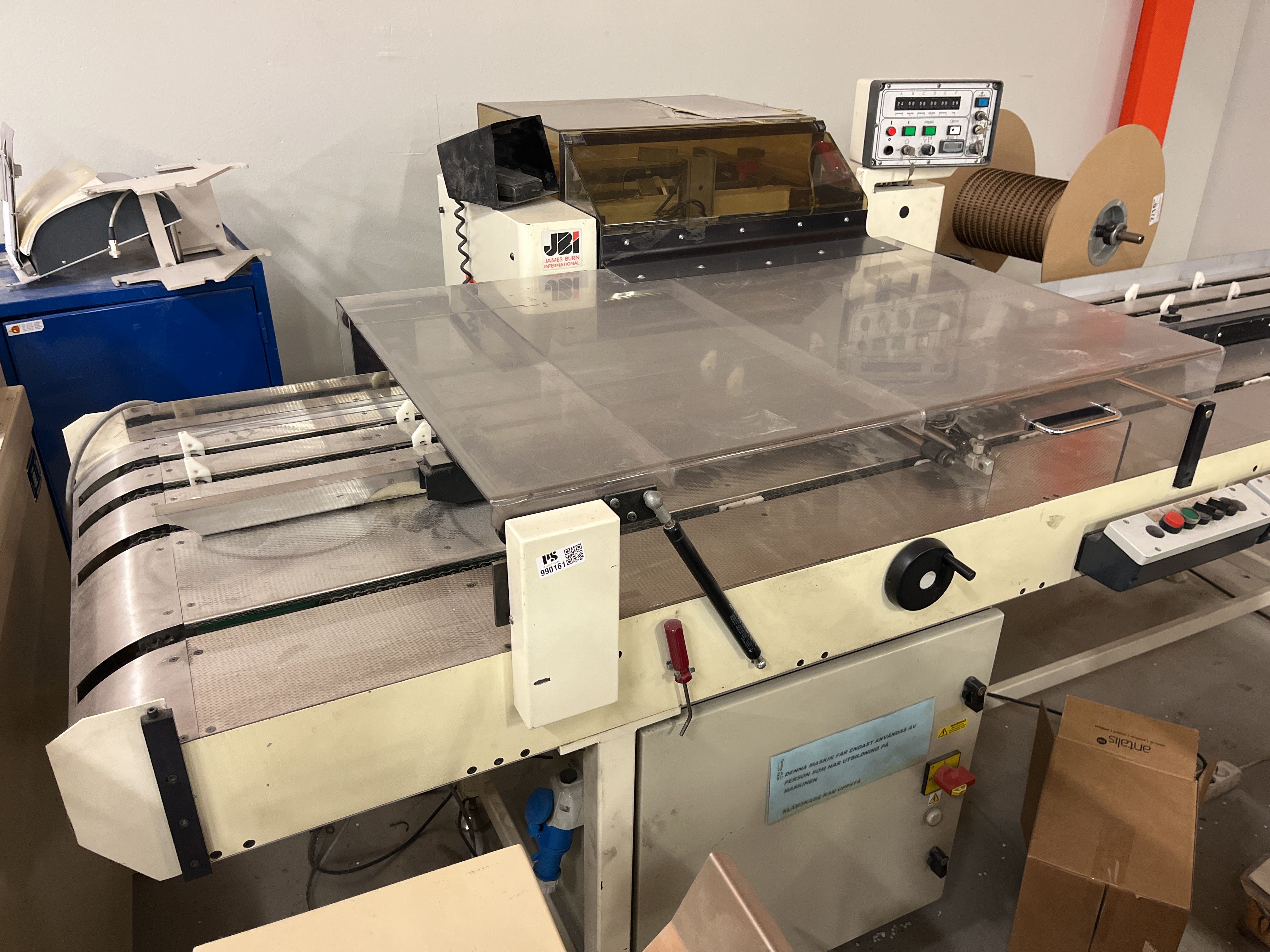 James Burn BB43H / BFU Bookbinding machine PS Auction We value the