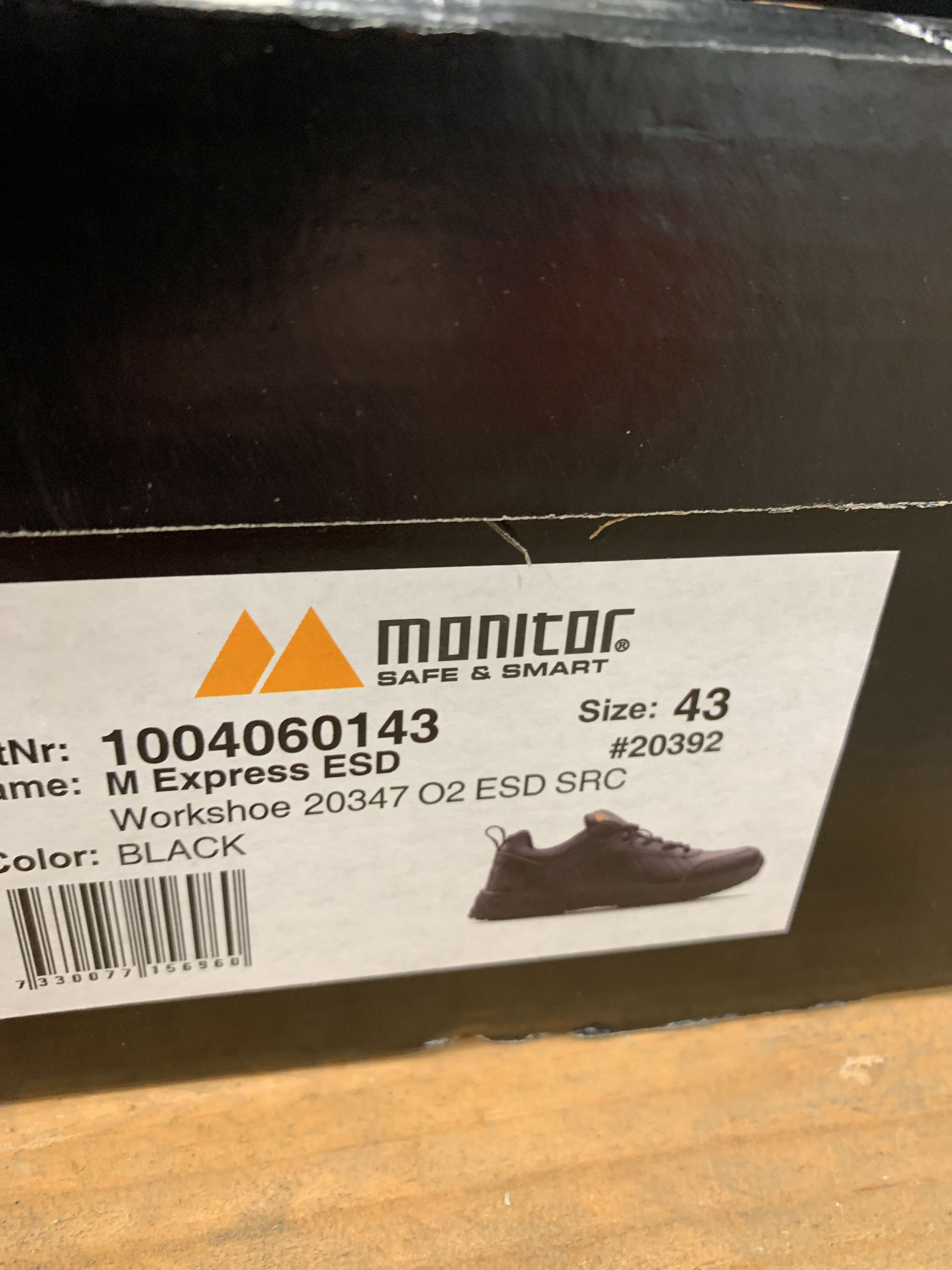 Arbetssko Monitor M Express Storlek 43 Auktioner online