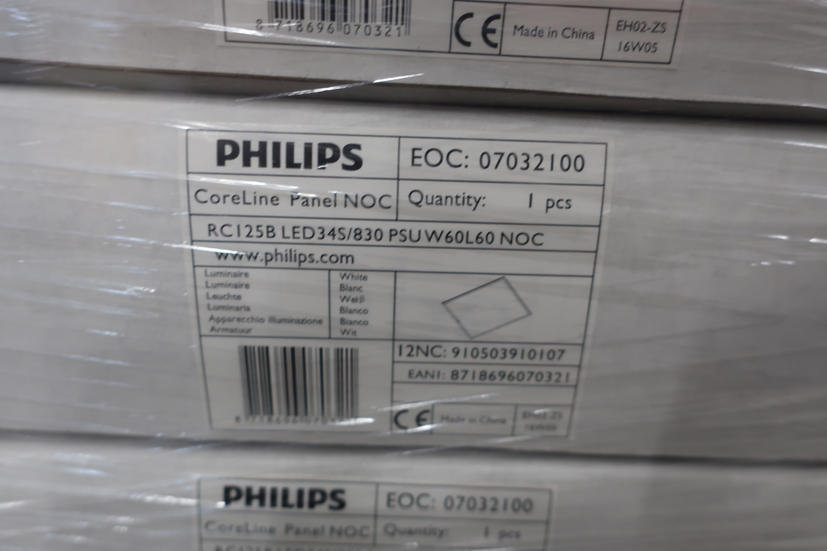 Core Line Panel Rc125b Recessed luminaire Philips Coreline RC125B LED34S / 840 PSU (30 pieces ...