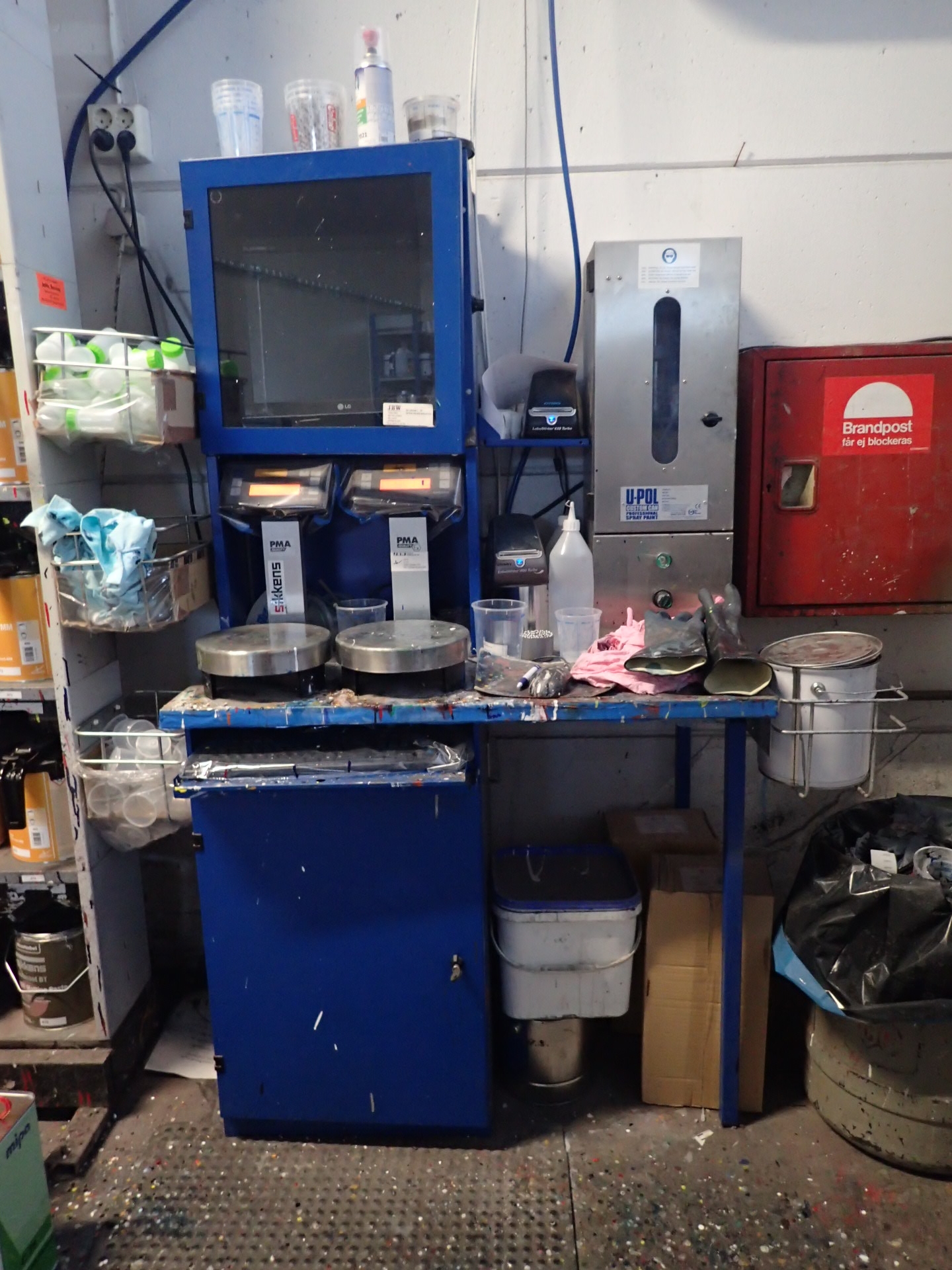 Spray can refill machine PS Auction We value the future Largest