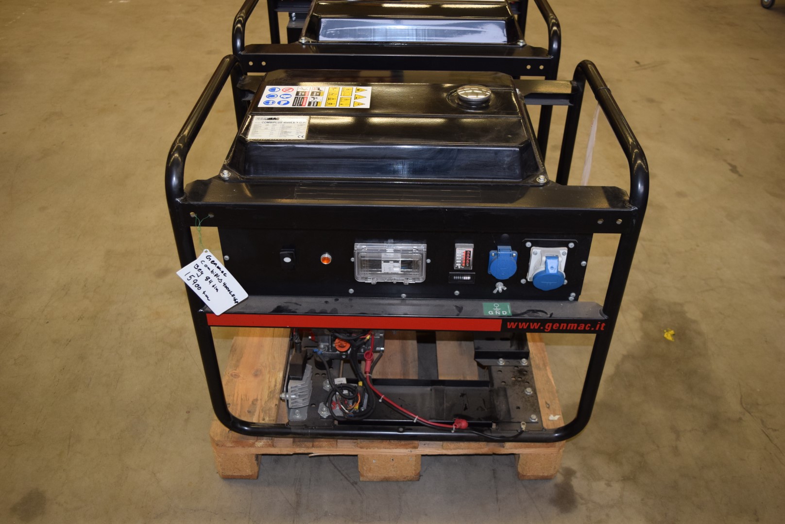 Diesel power plant Genmac Combiplus 4000LE + GP (84h) - PS Auction - We  value the future - Largest in net auctions