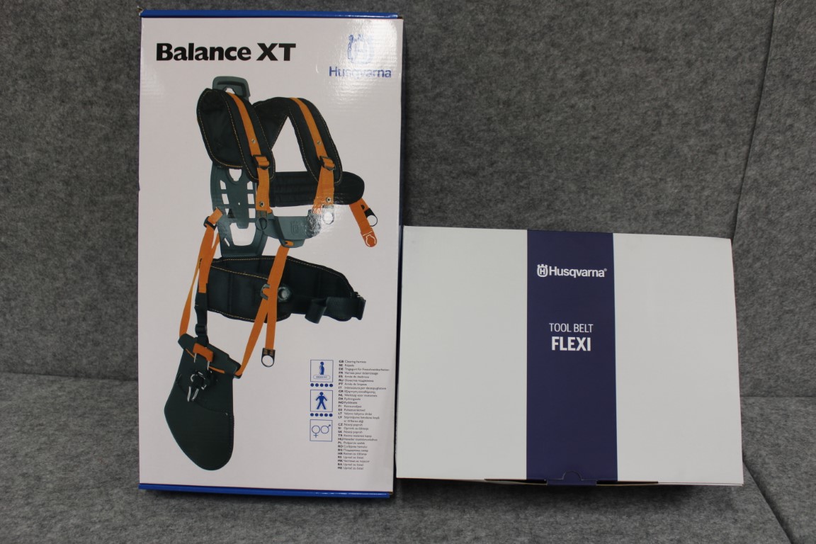Husqvarna Balance XT och Tool Belt Flexi Combi kit Units Ledande på