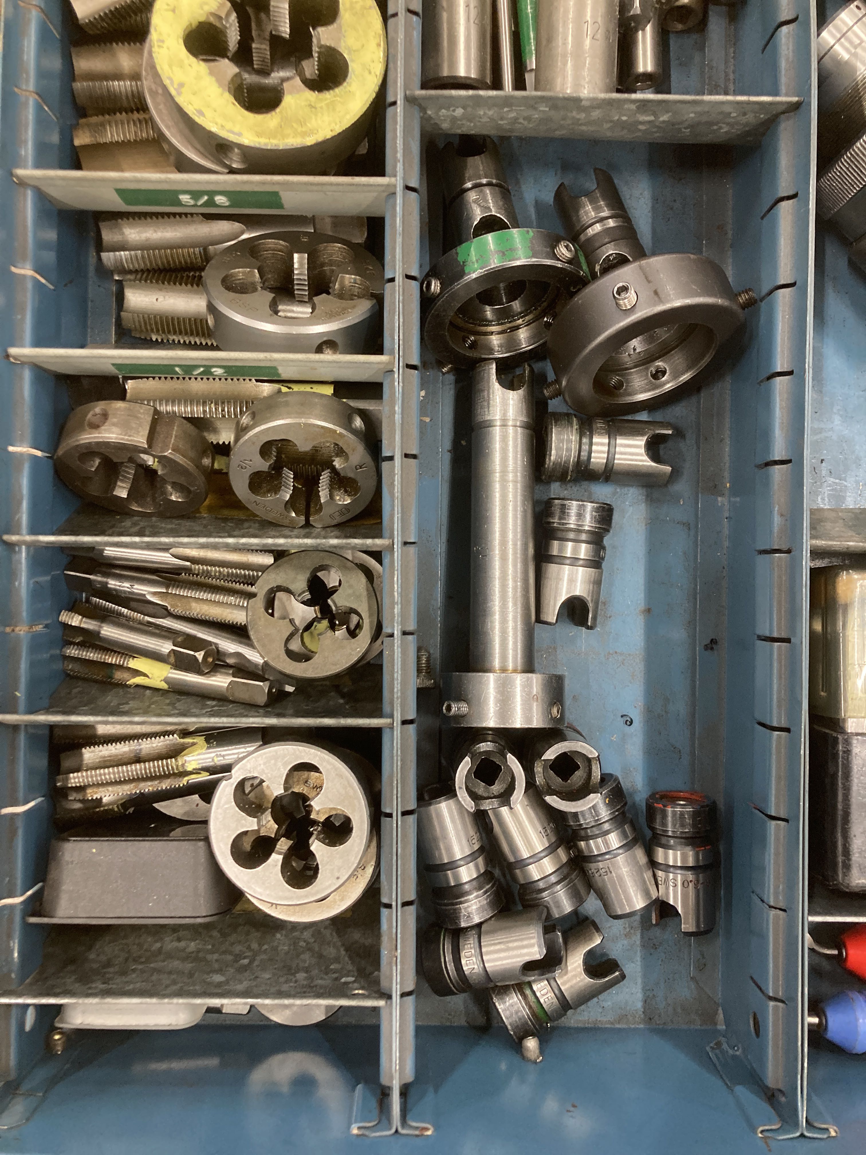 Threading devices SPV 1E, thread taps and letter punches etc - PS ...